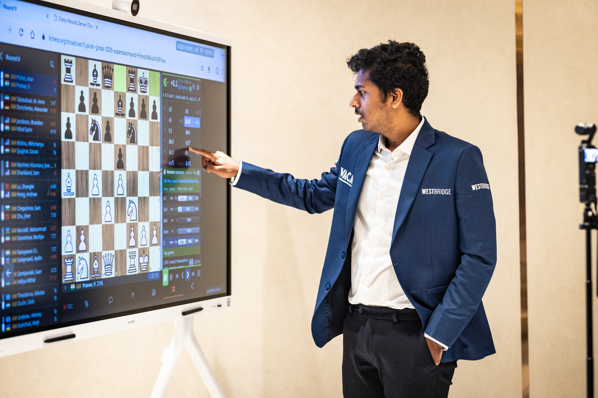 2025.09.01 1st. FUJAIRAH GLOBAL Chess Championship — Round9. Фотограф Анна Штурман (репортажная съёмка любых событий и мероприятий) Anna Shtourman photographer