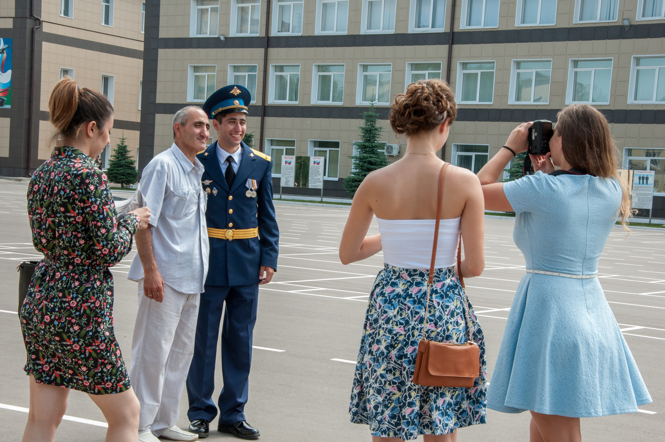 Выпуск училища ВДВ. Фотостудия Портрет Свадебный и семейный фотограф в Рязани