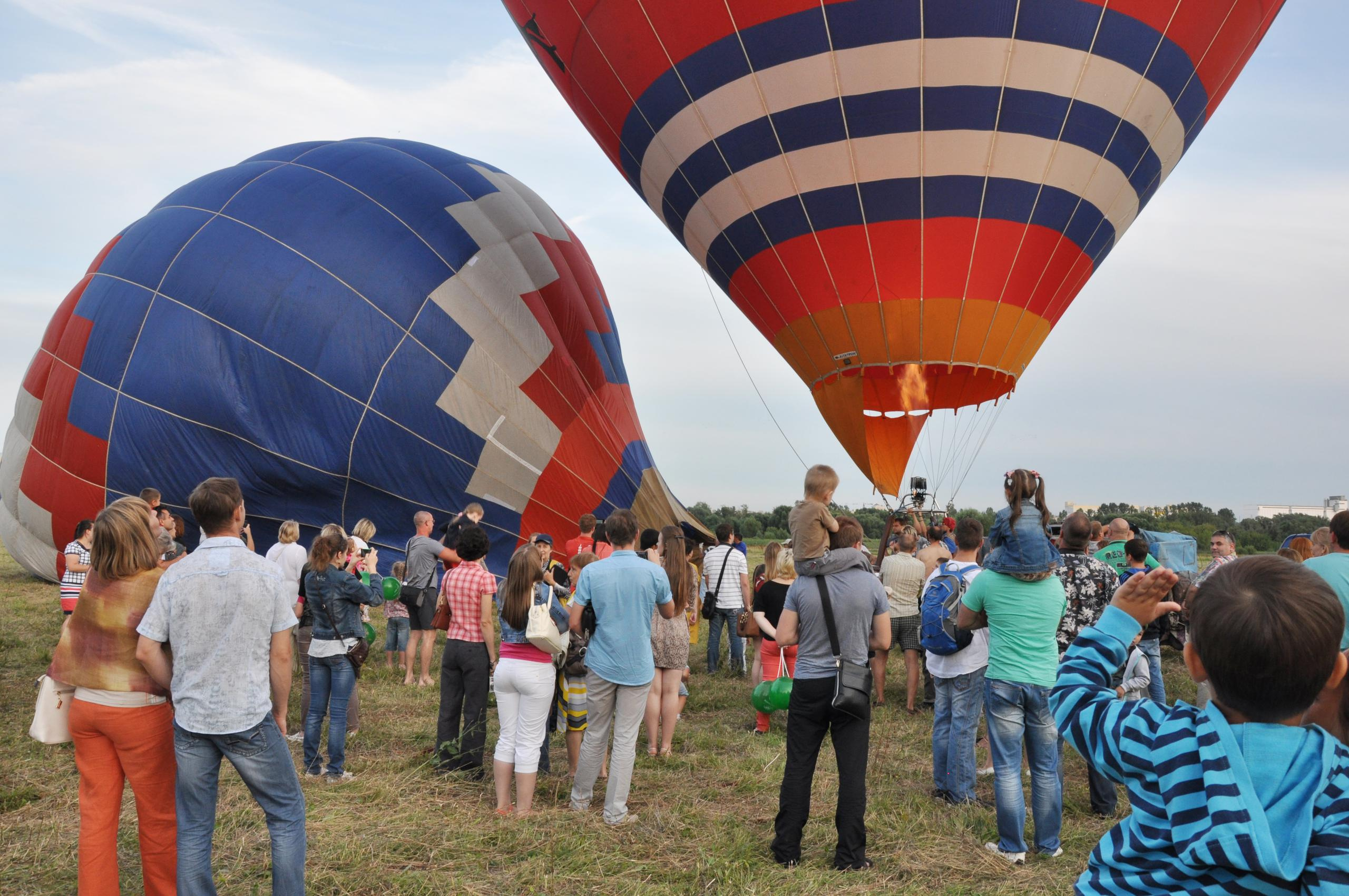 Фестиваль воздушных шаров. Фотостудия Портрет Свадебный и семейный фотограф в Рязани