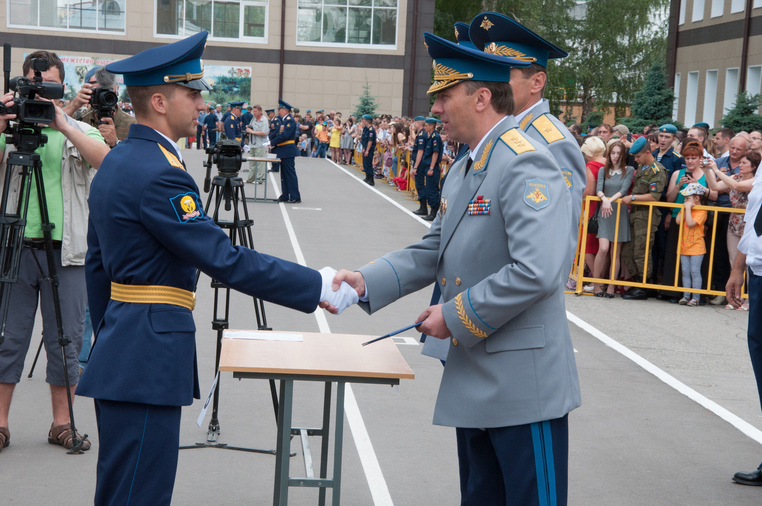 Выпуск училища ВДВ. Фотостудия Портрет Свадебный и семейный фотограф в Рязани