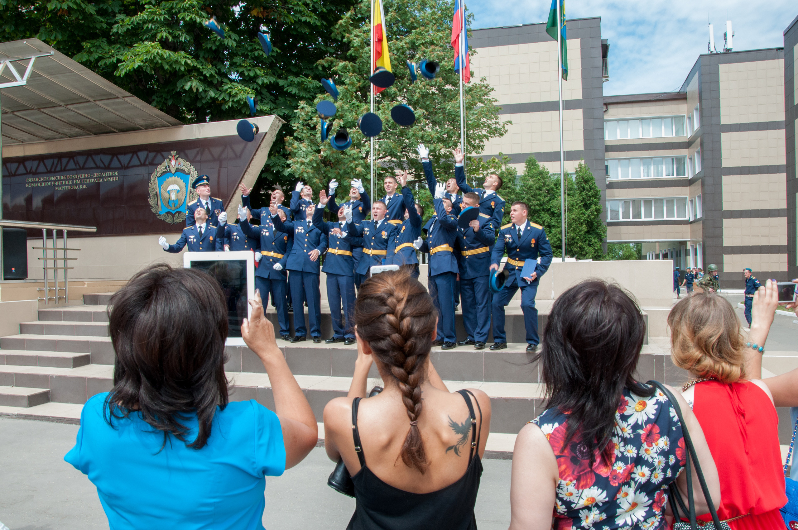 Выпуск училища ВДВ. Фотостудия Портрет Свадебный и семейный фотограф в Рязани