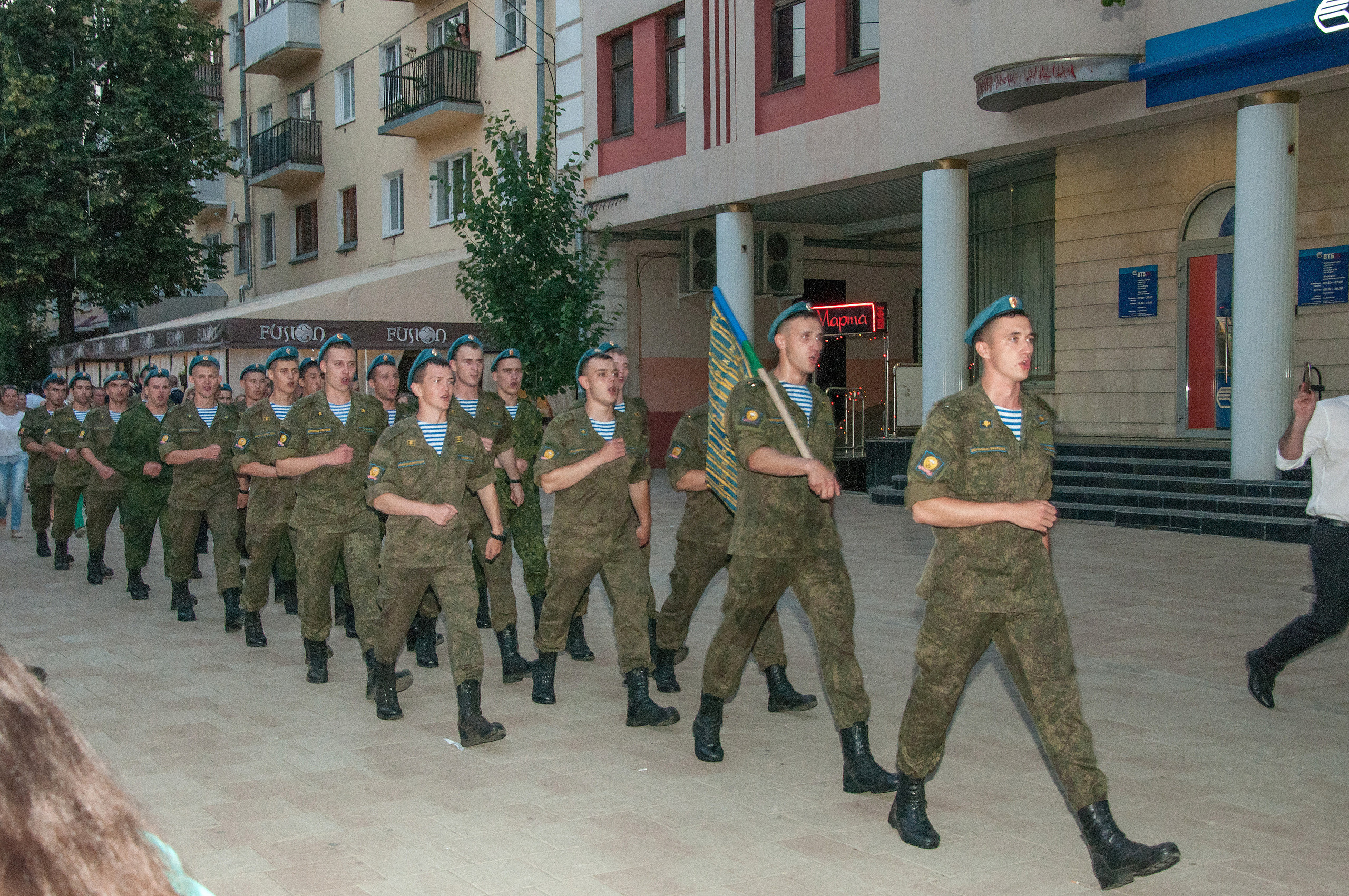 Выпуск училища ВДВ. Фотостудия Портрет Свадебный и семейный фотограф в Рязани