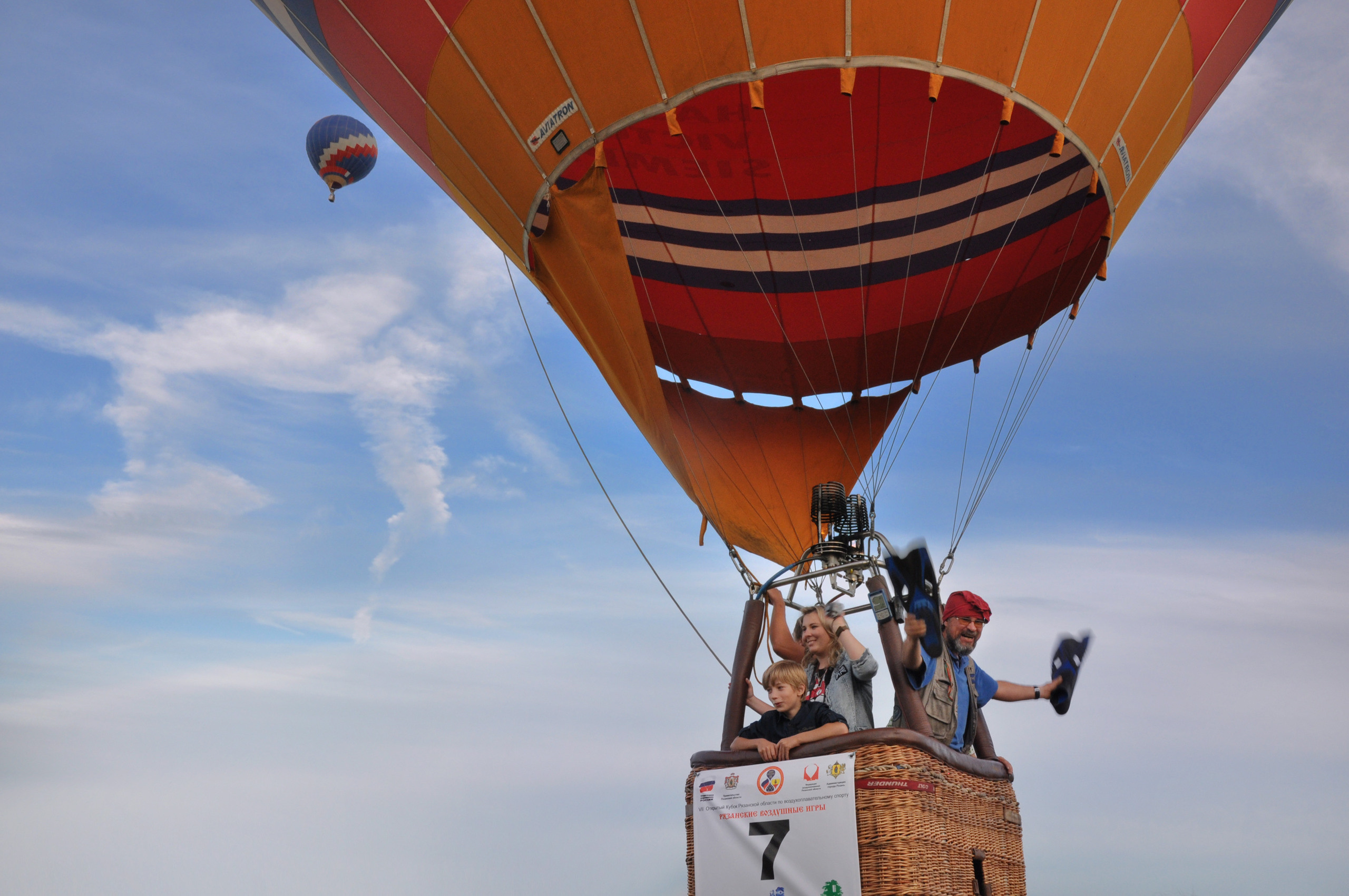 Фестиваль воздушных шаров. Фотостудия Портрет Свадебный и семейный фотограф в Рязани