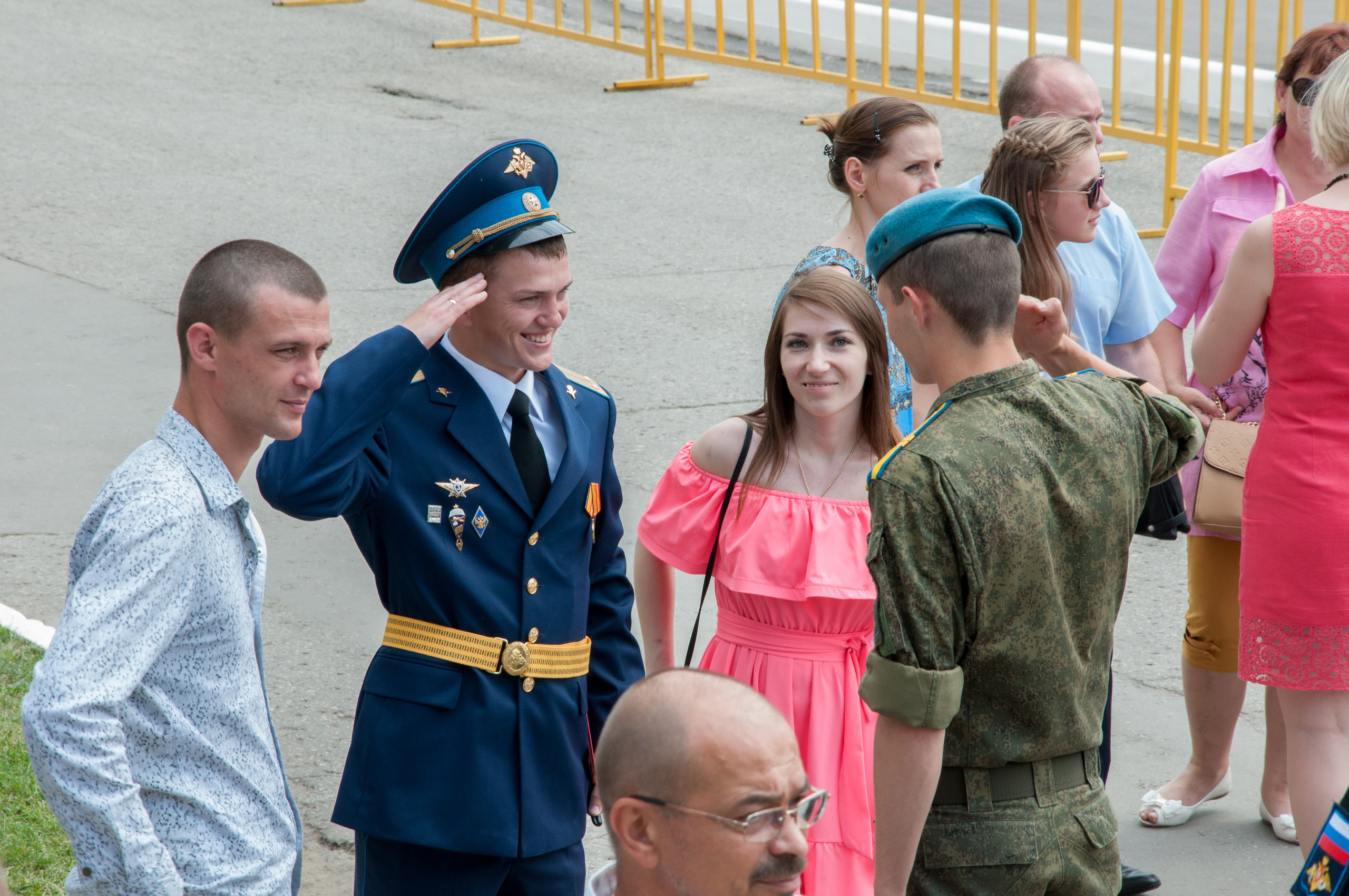 Выпуск училища ВДВ. Фотостудия Портрет Свадебный и семейный фотограф в Рязани