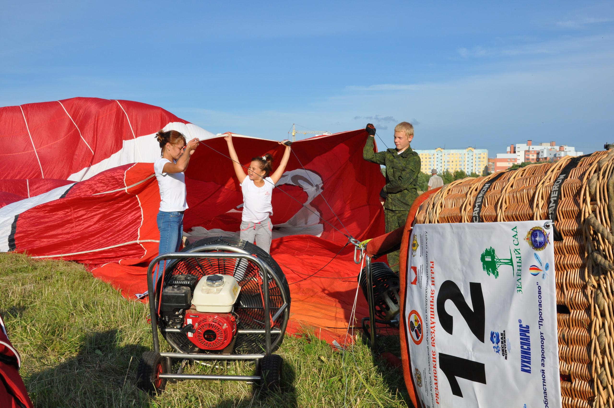 Фестиваль воздушных шаров. Фотостудия Портрет Свадебный и семейный фотограф в Рязани
