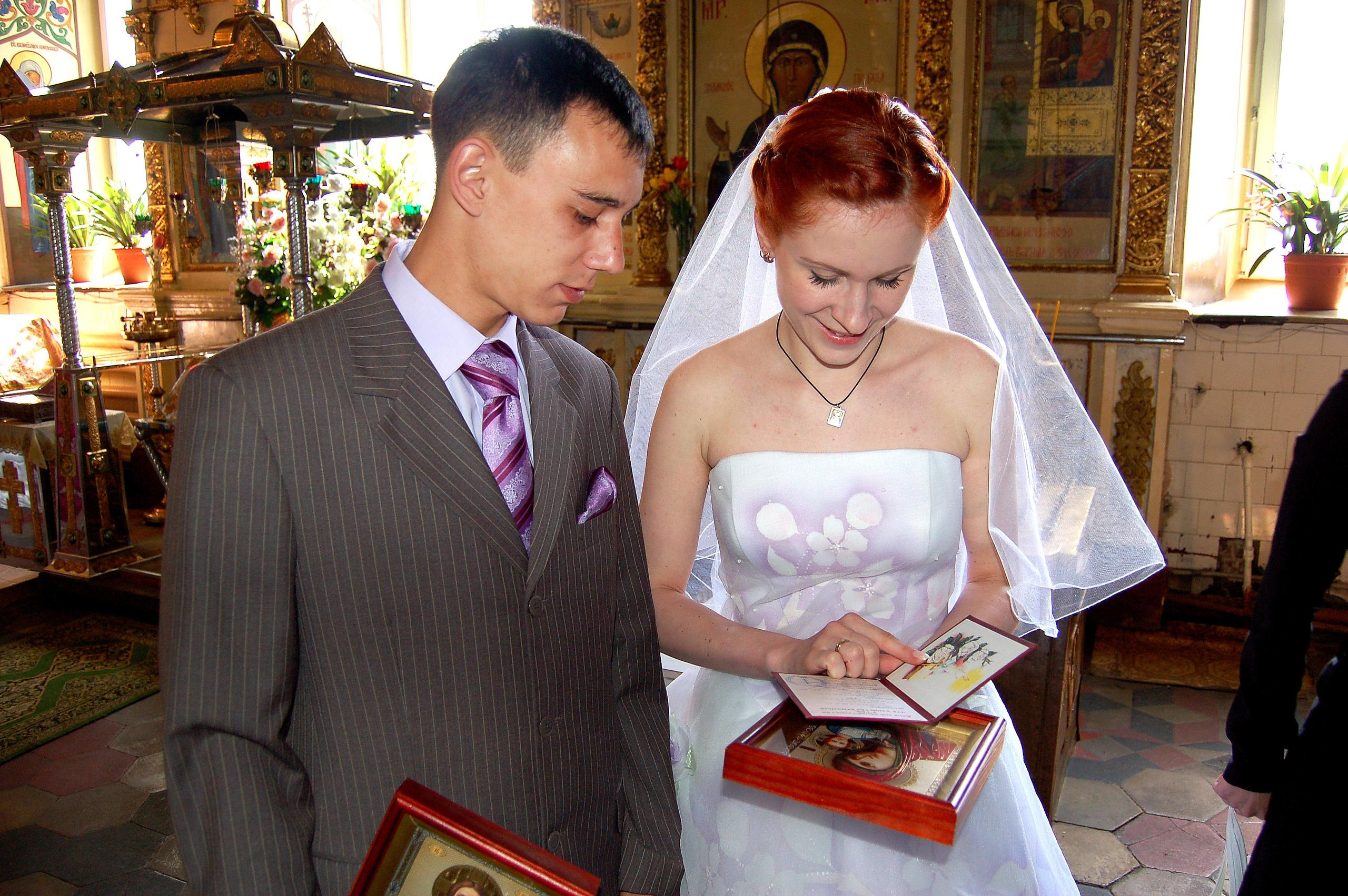 Венчание. Фотостудия Портрет Свадебный и семейный фотограф в Рязани