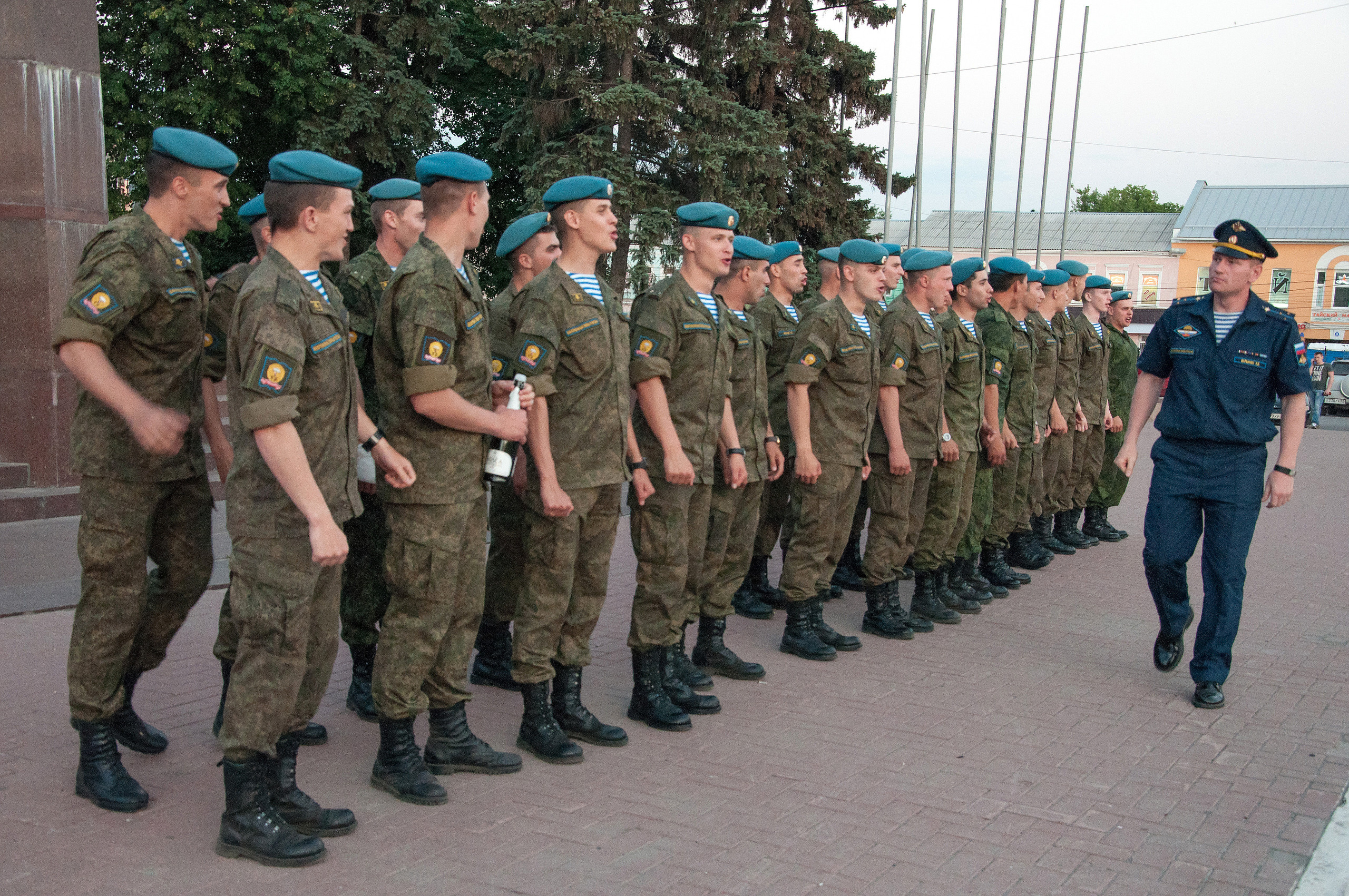 Выпуск училища ВДВ. Фотостудия Портрет Свадебный и семейный фотограф в Рязани
