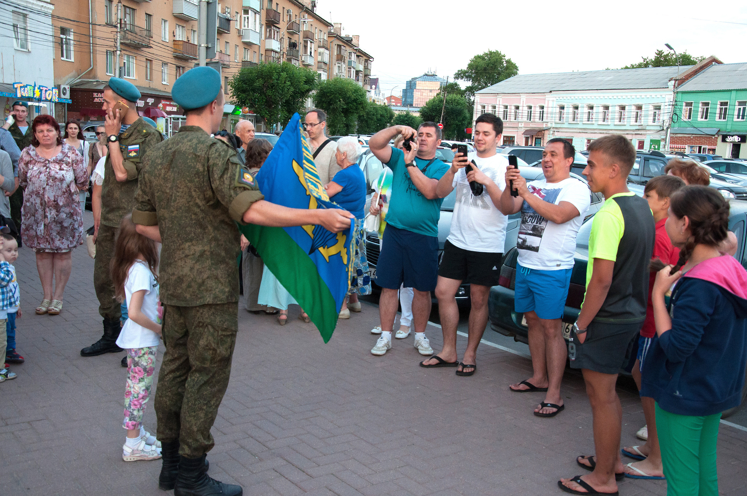 Выпуск училища ВДВ. Фотостудия Портрет Свадебный и семейный фотограф в Рязани