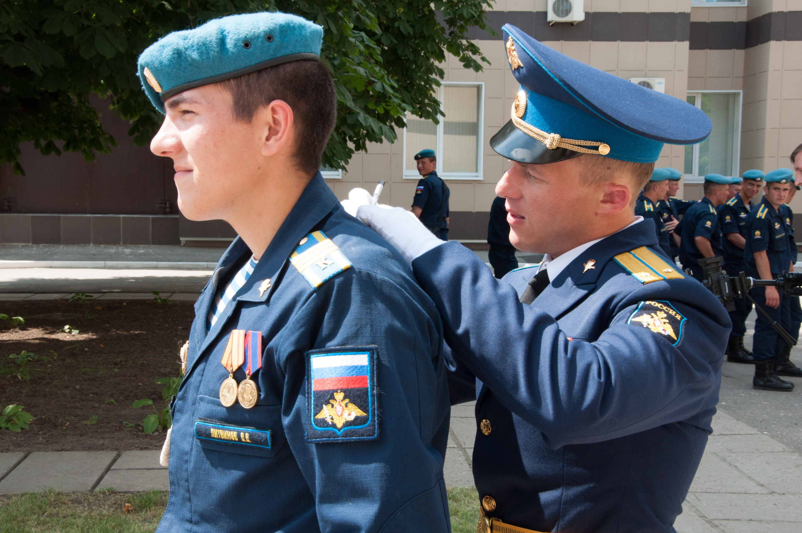 Выпуск училища ВДВ. Фотостудия Портрет Свадебный и семейный фотограф в Рязани