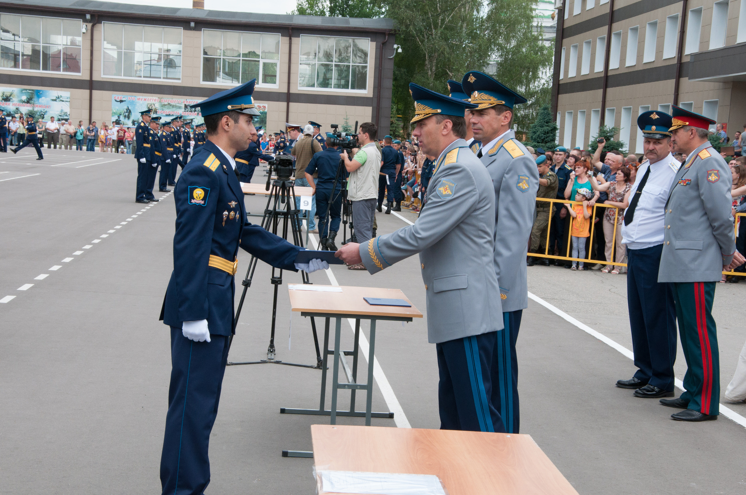 Выпуск училища ВДВ. Фотостудия Портрет Свадебный и семейный фотограф в Рязани