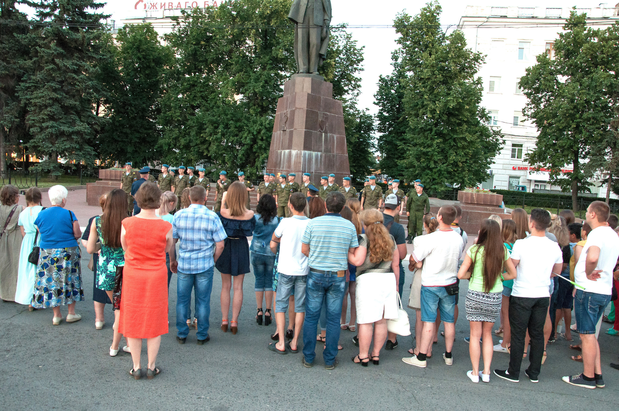 Выпуск училища ВДВ. Фотостудия Портрет Свадебный и семейный фотограф в Рязани