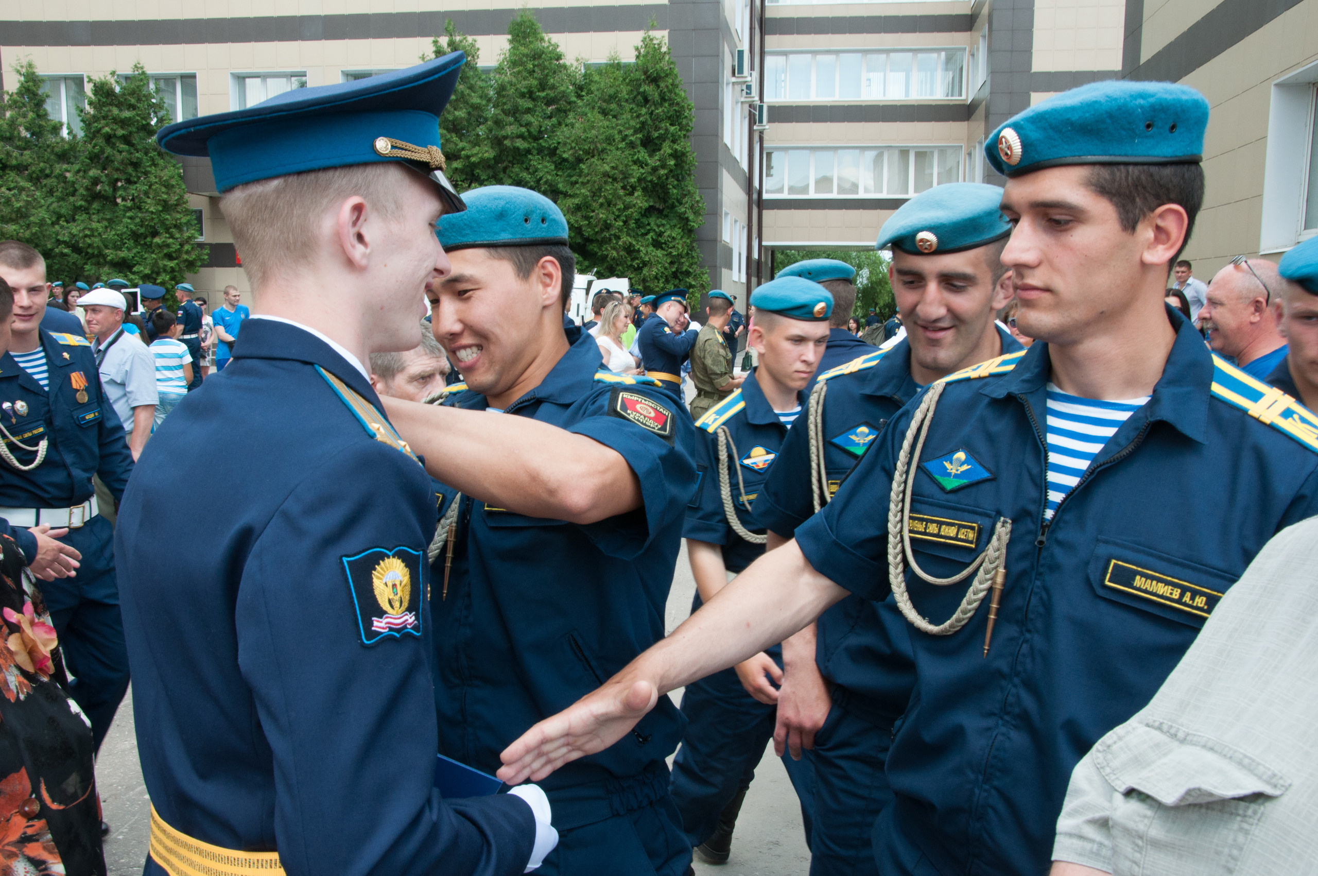 Выпуск училища ВДВ. Фотостудия Портрет Свадебный и семейный фотограф в Рязани