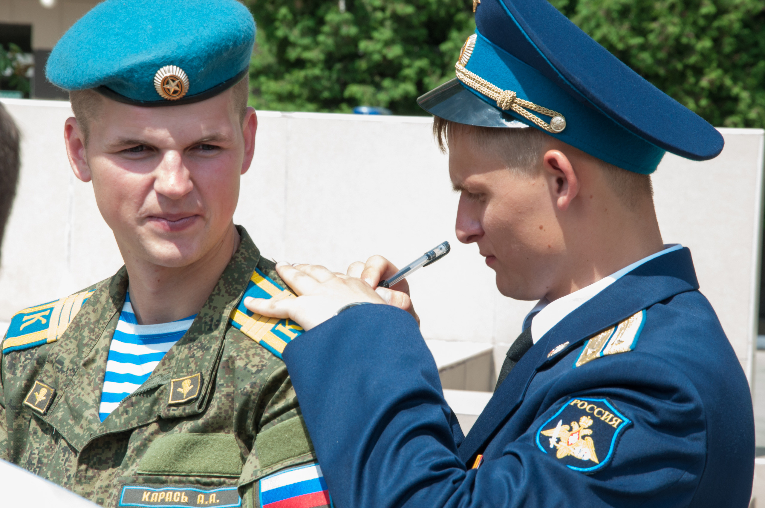 Выпуск училища ВДВ. Фотостудия Портрет Свадебный и семейный фотограф в Рязани
