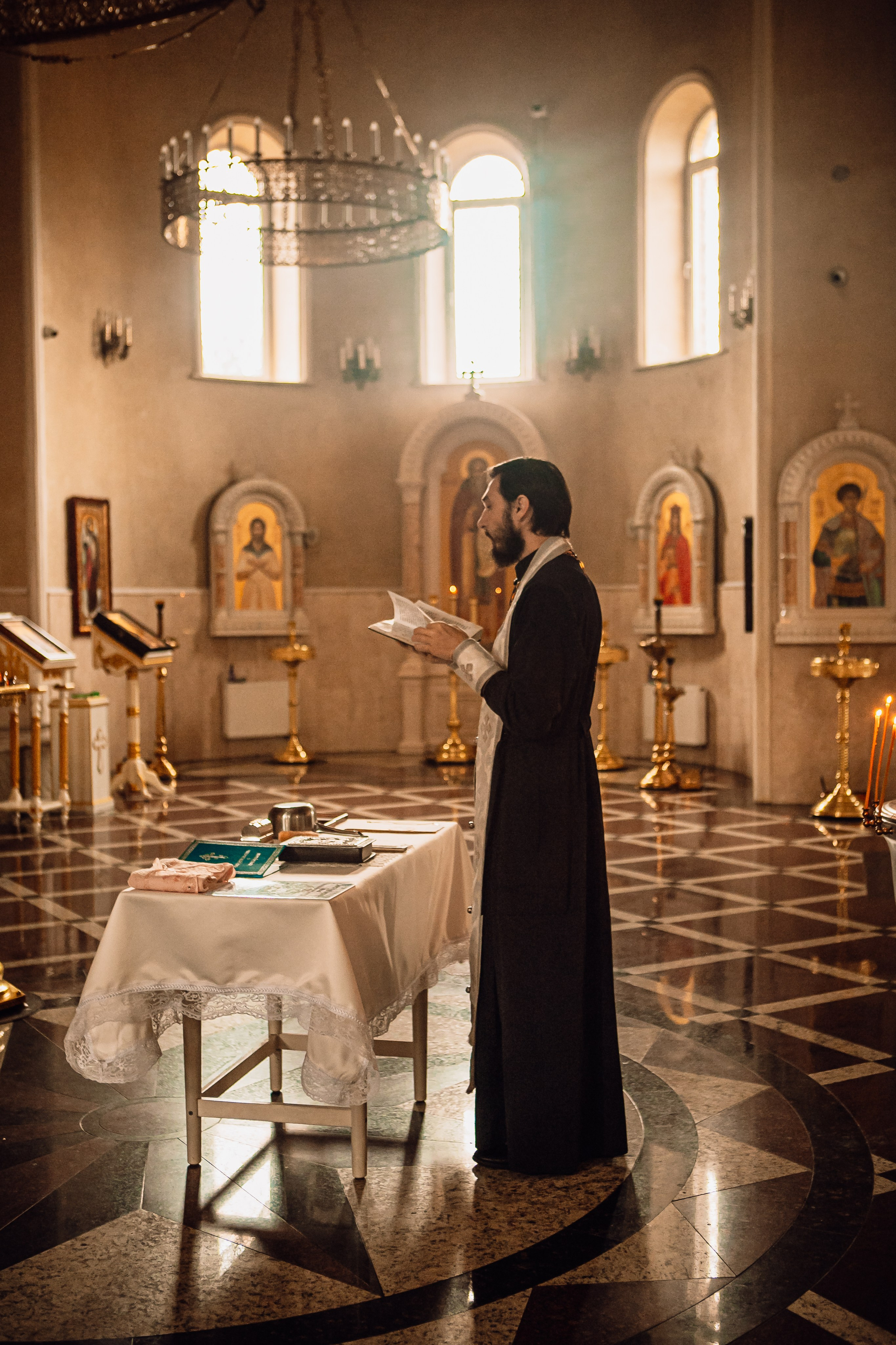Таинство крещения. Фотограф Неверова Катерина