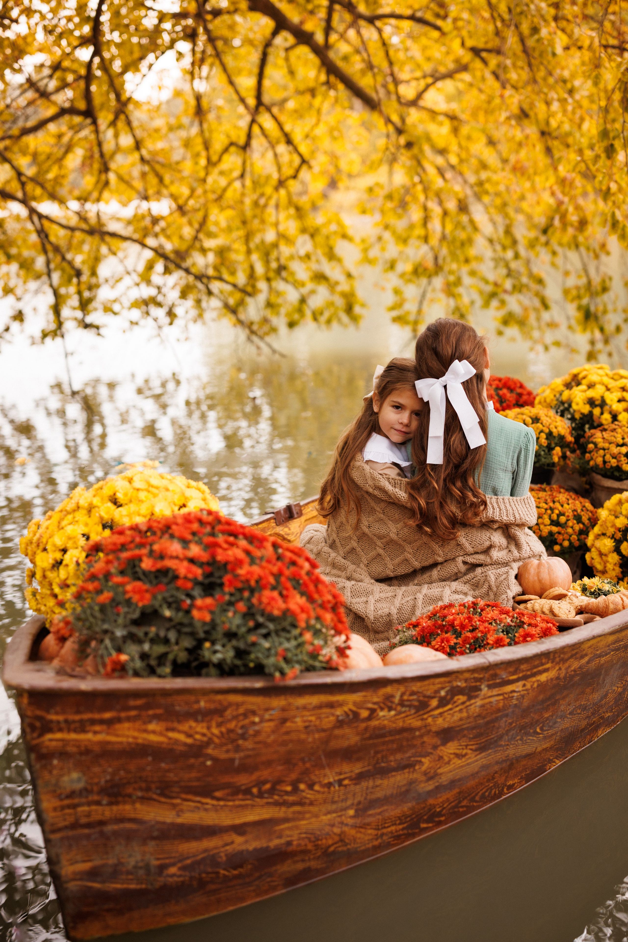 ЛОДКА, осень. Семейный и детский фотограф в Краснодаре Анна Трашкова