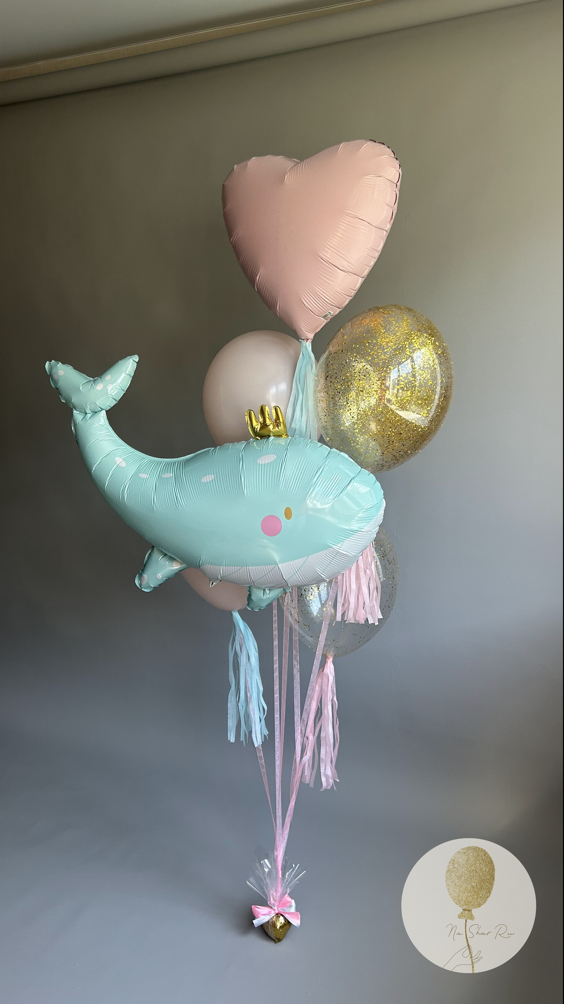 Шары для ребенка (девочка). Воздушные шары с гелием в Донецке