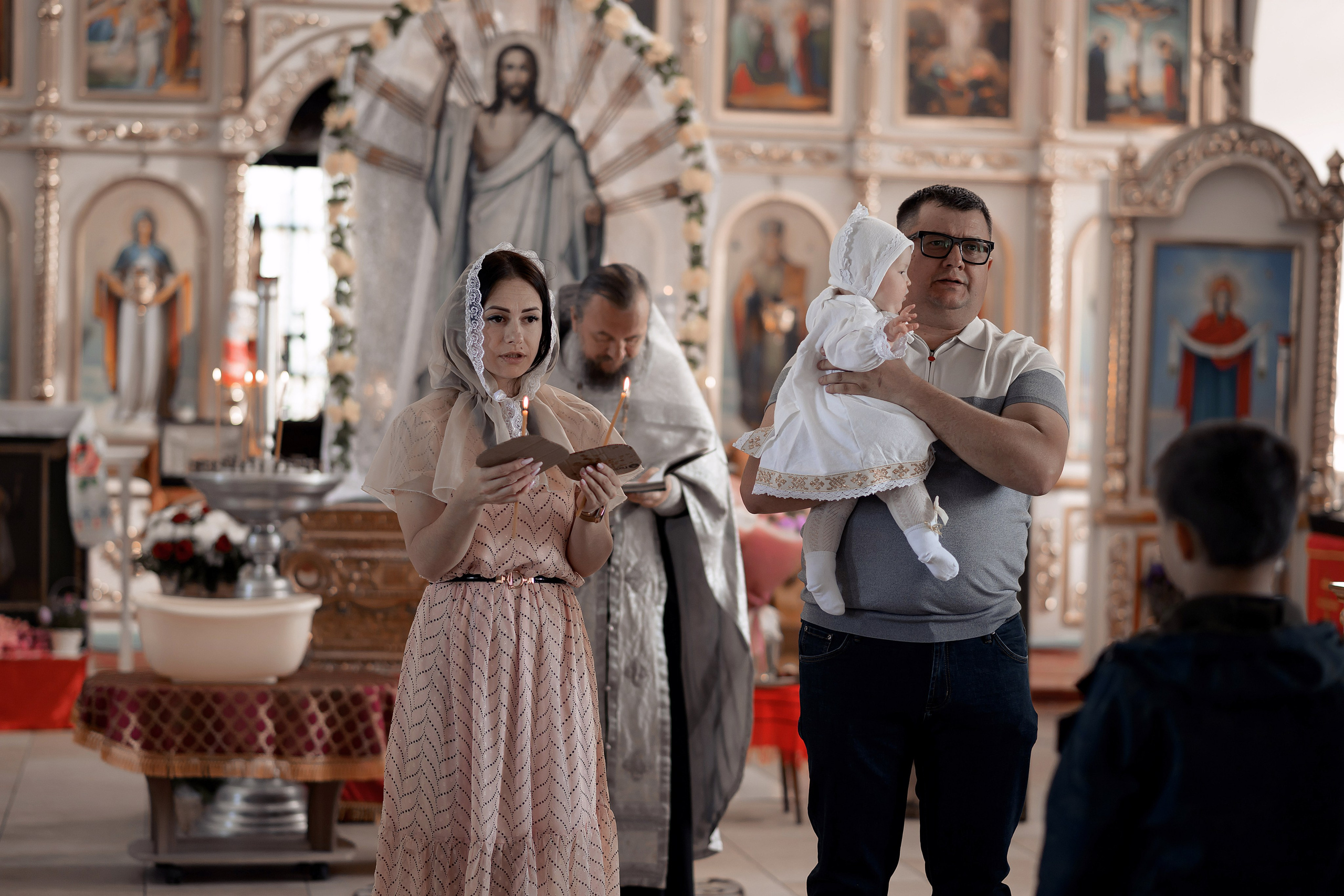 Крещение Екатнрины. Свадебный фотограф Белгород Валуйки Старый Оскол Воронеж