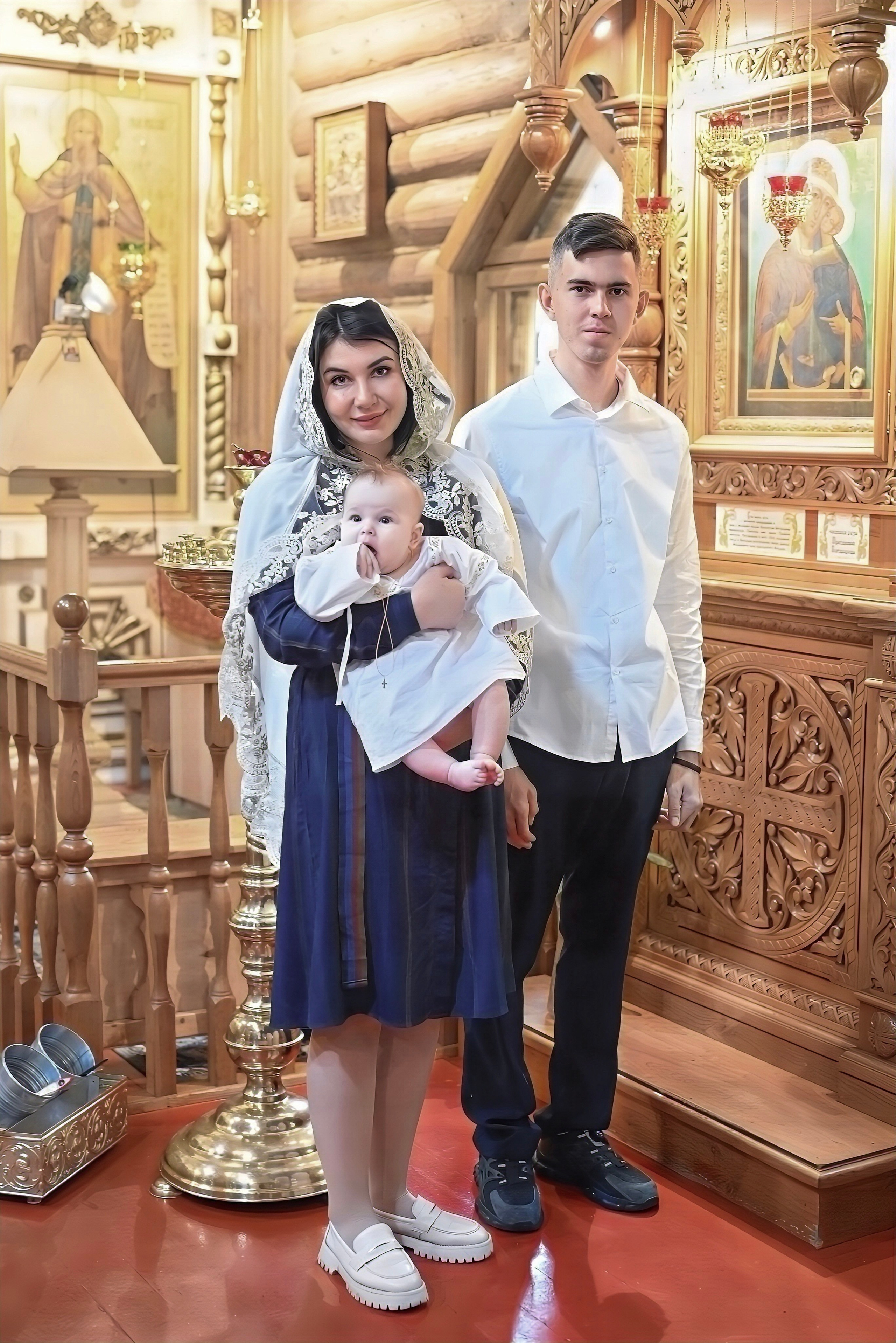 Крещение Чертаново мама Жанна. Семейный и детский фотограф Москва