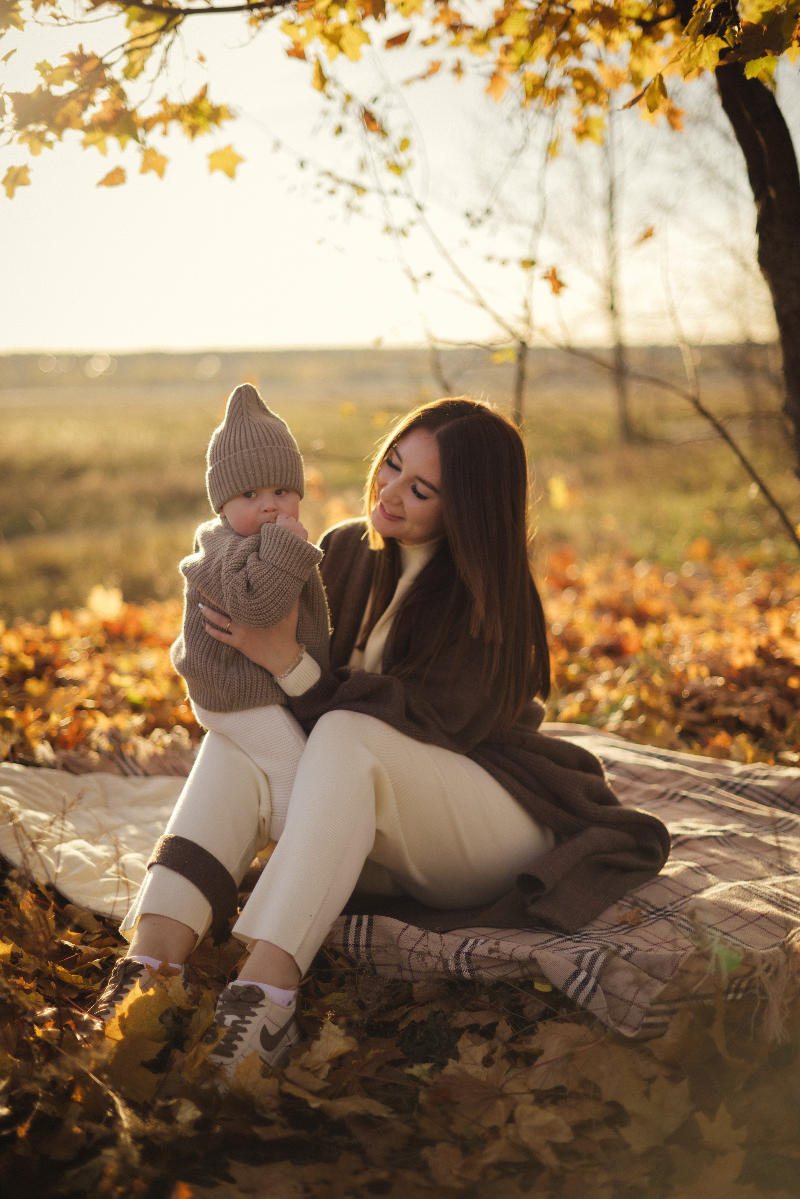 Мамочки осенью. Семейный и детский фотограф в Щелково Алена Дробот