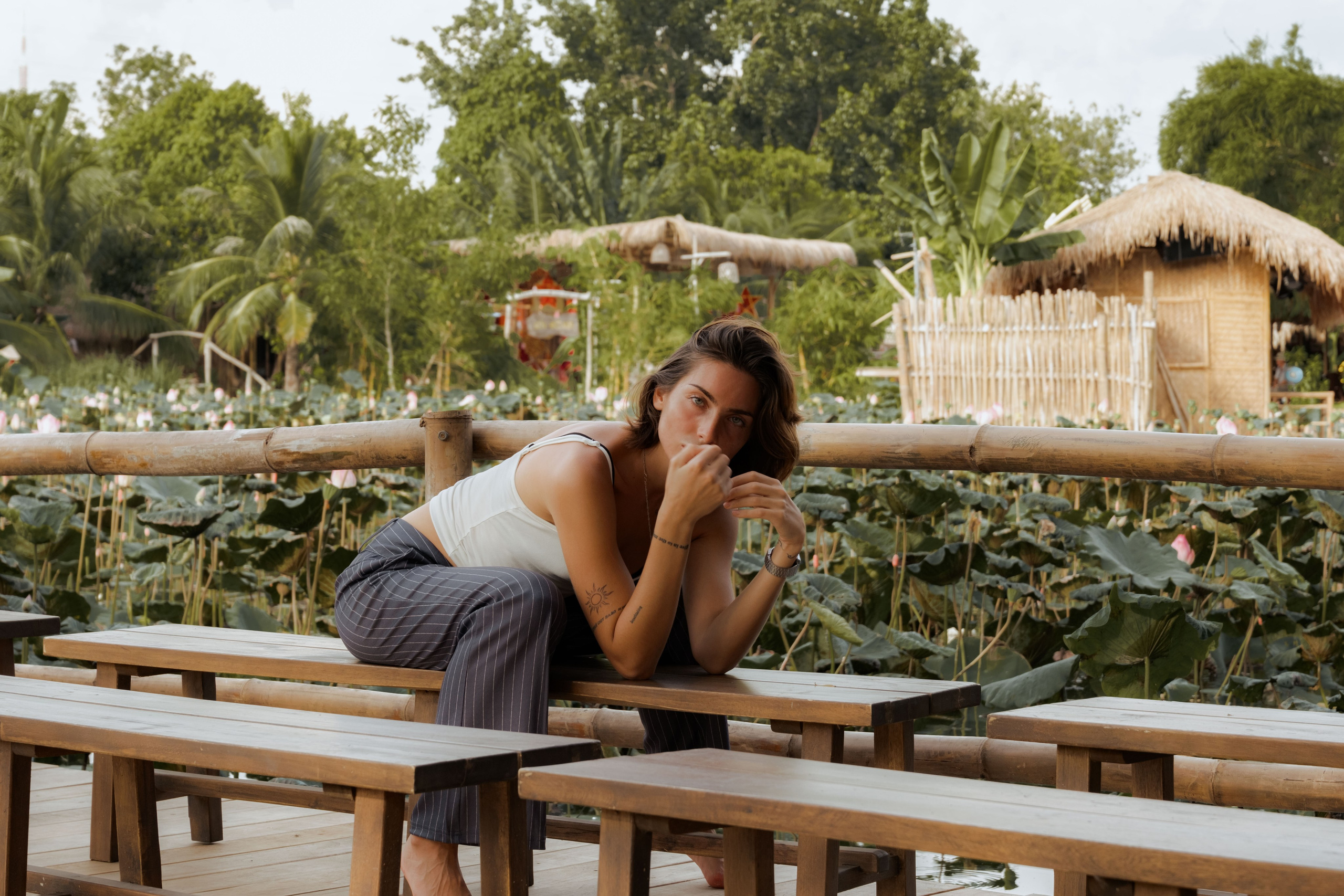 Локация "Озеро Лотосов". Портретный фотограф Нячанг | Юлия Мешанина