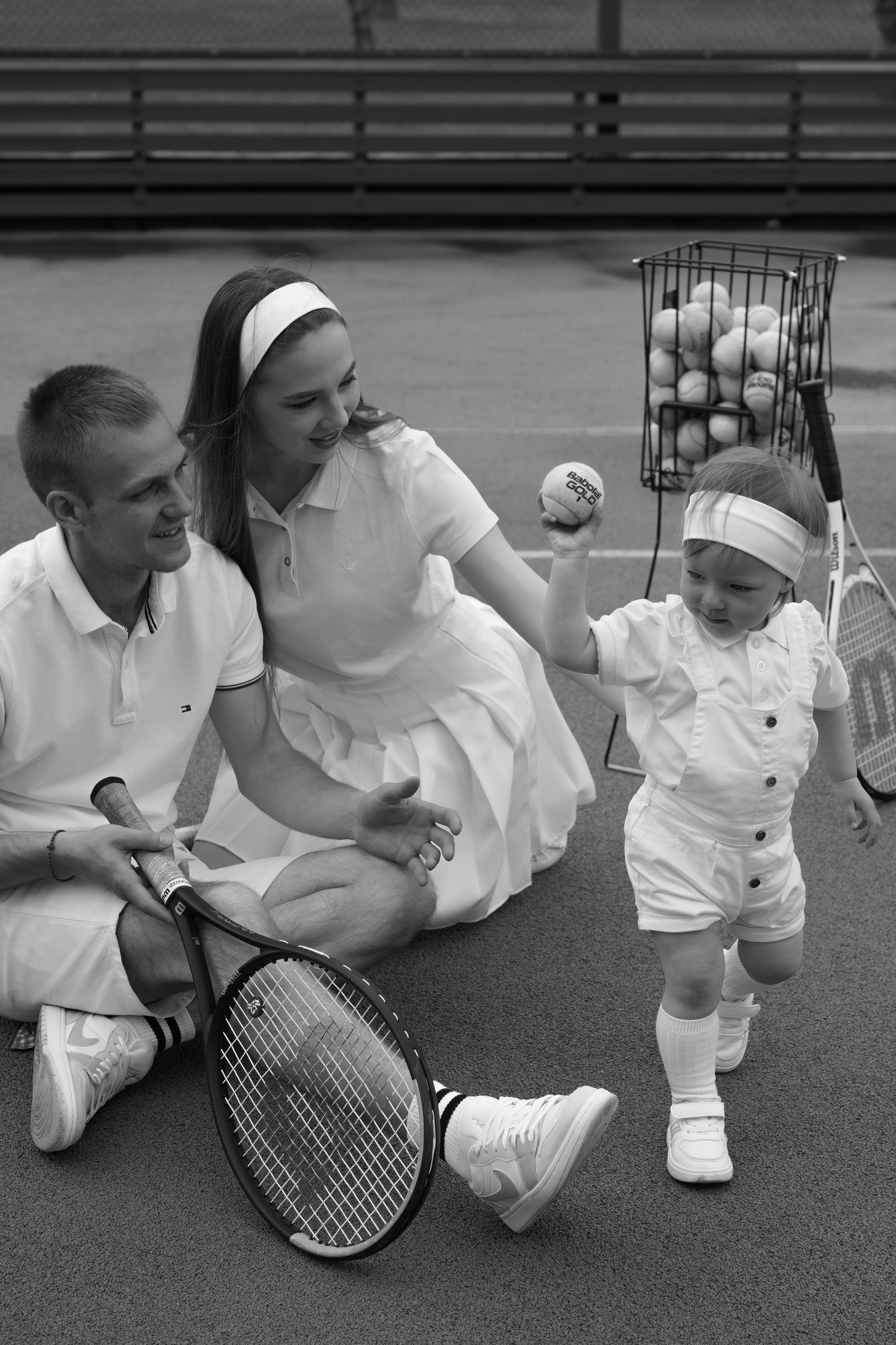 Теннис с семьей. Свадебный и семейный фотограф Афанасьева Анна в Кисловодске