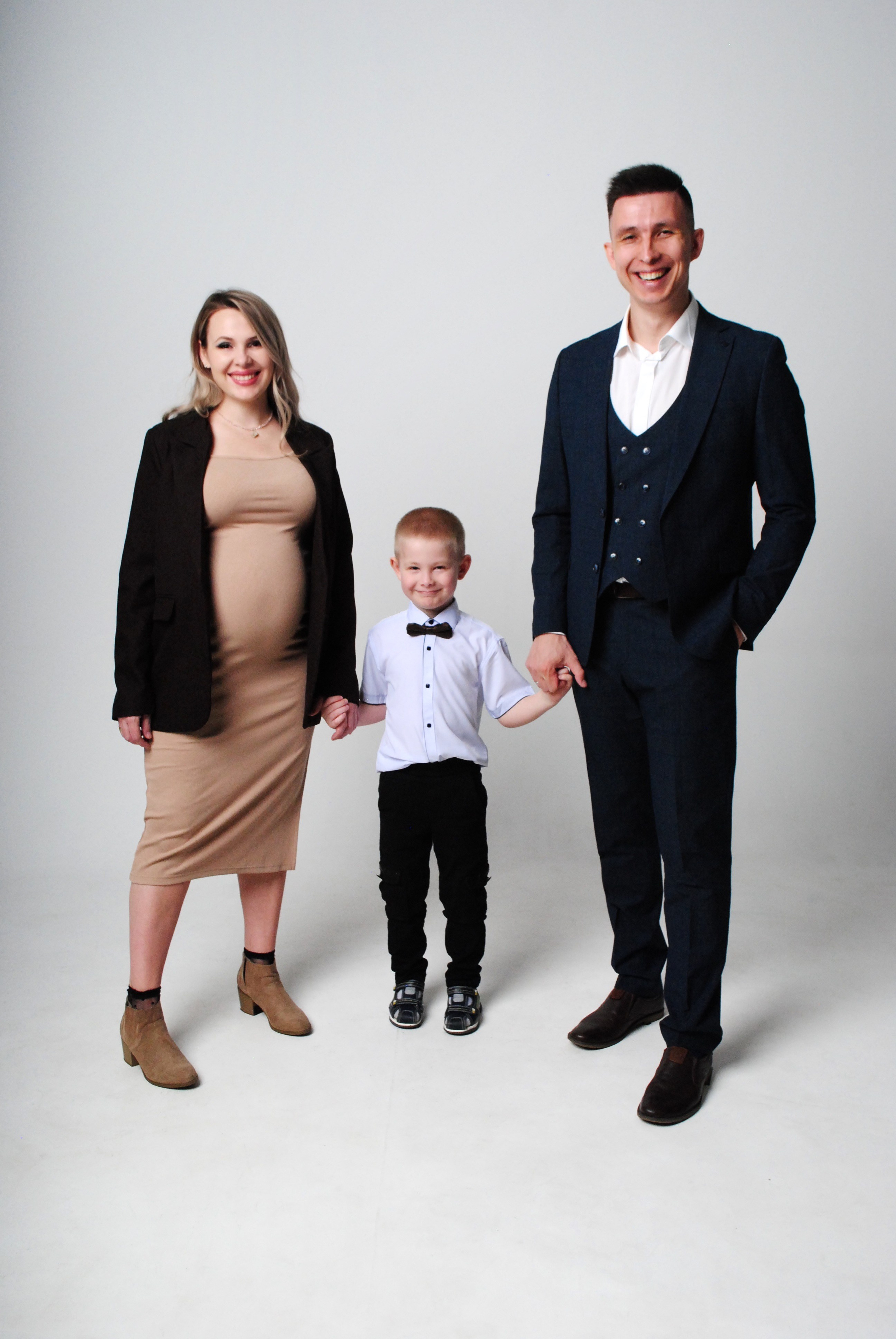 Марина и семья. Фотограф Мария Мусаелян