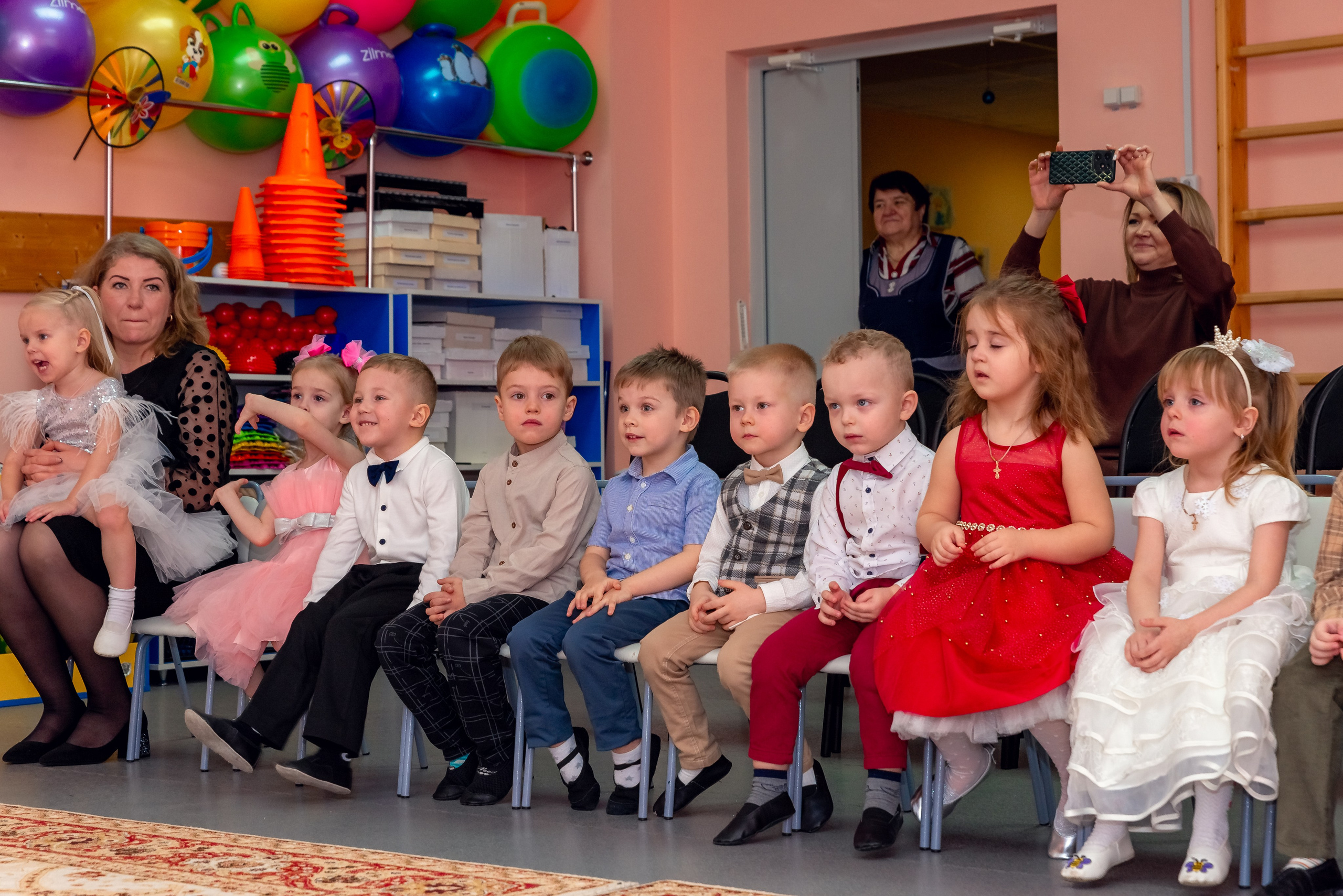 Утренник в саду. Фотограф Крещение Венчание Москва