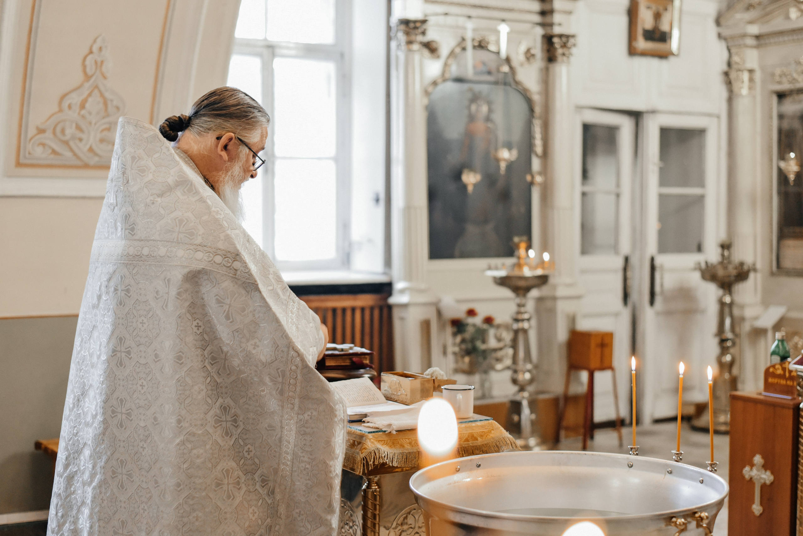 Съёмка таинства Крещения. Фотограф в Москве и Королёве Сутягина Мария