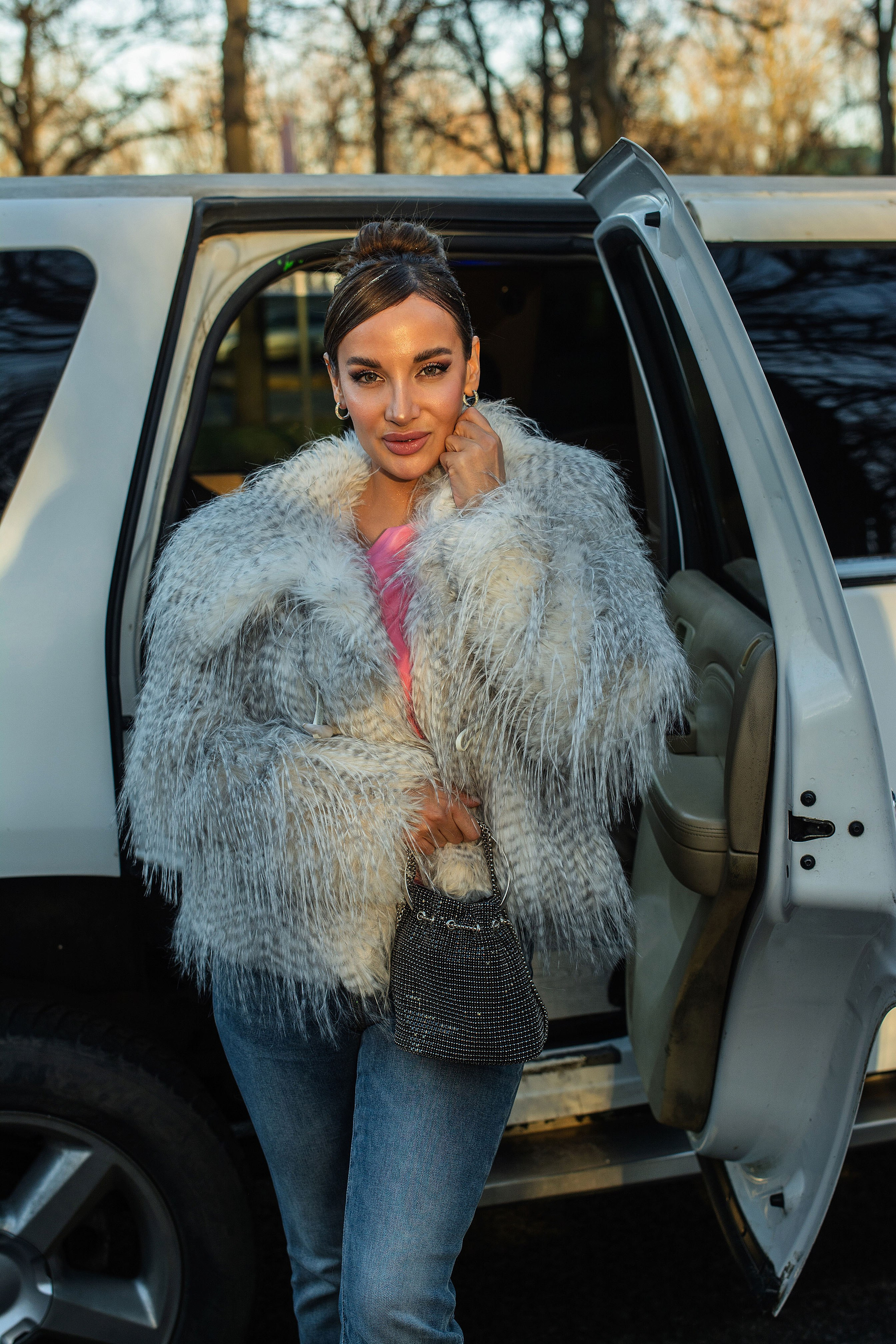 Девичник в лимузине. Фотограф в Москве Ангелина Ким