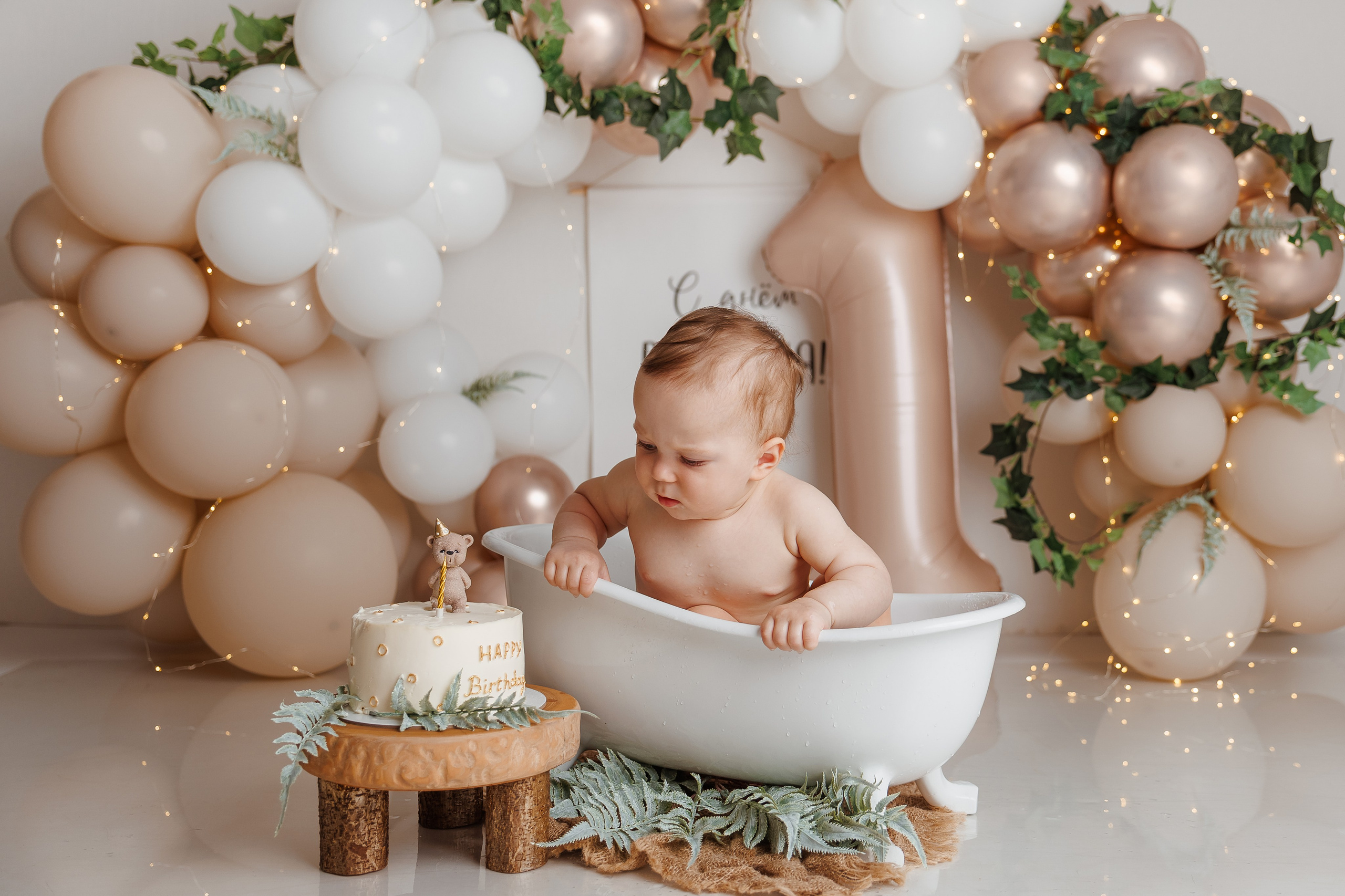 Годовасие. Фотограф новорождённых Ярославль. Детский и семейный фотограф Анна Салова