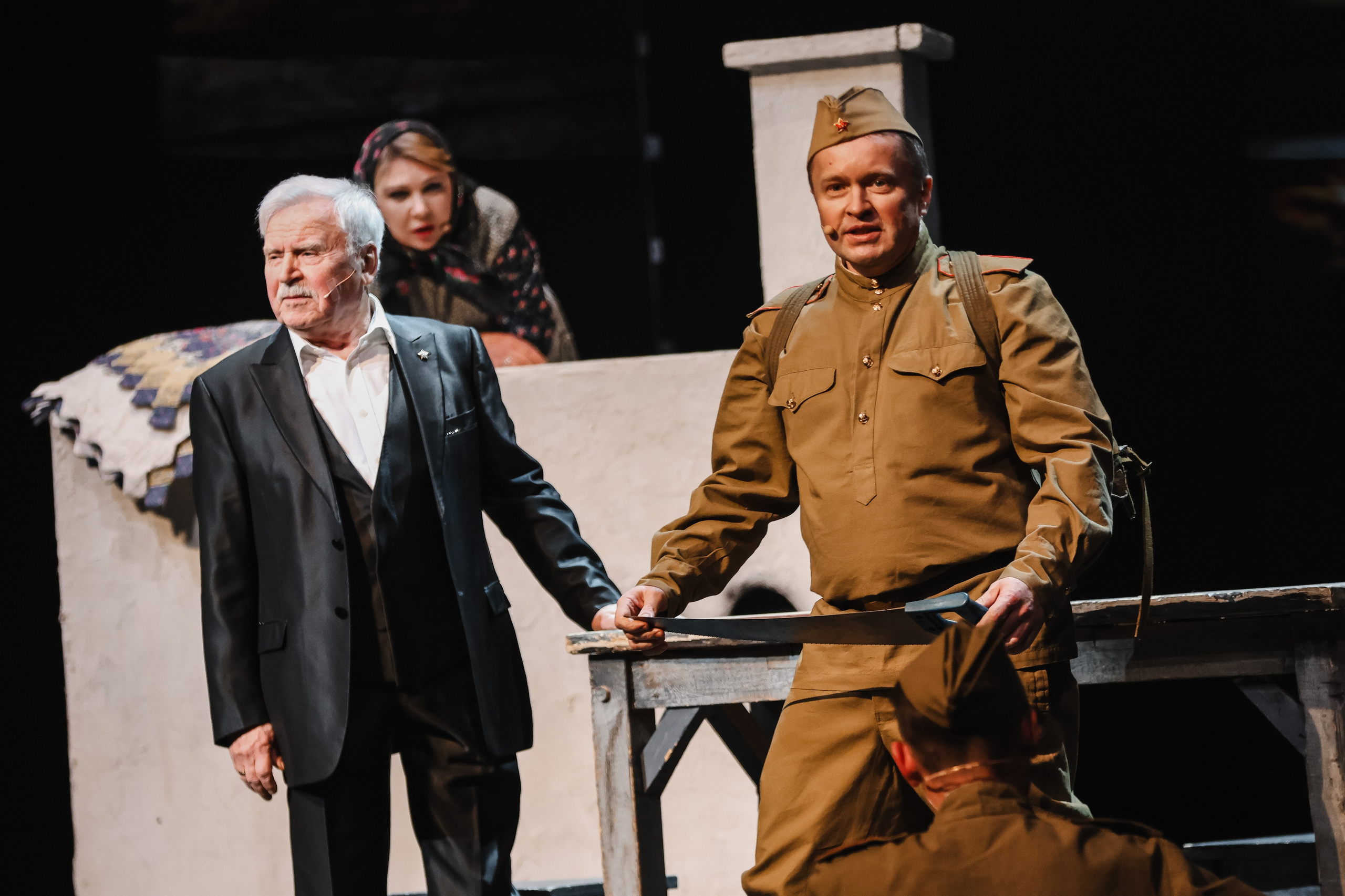 Василий Теркин, театр «Русская песня». Фотограф Ольга Махалова — Санкт-Петербург, Москва, Нижний Новгород