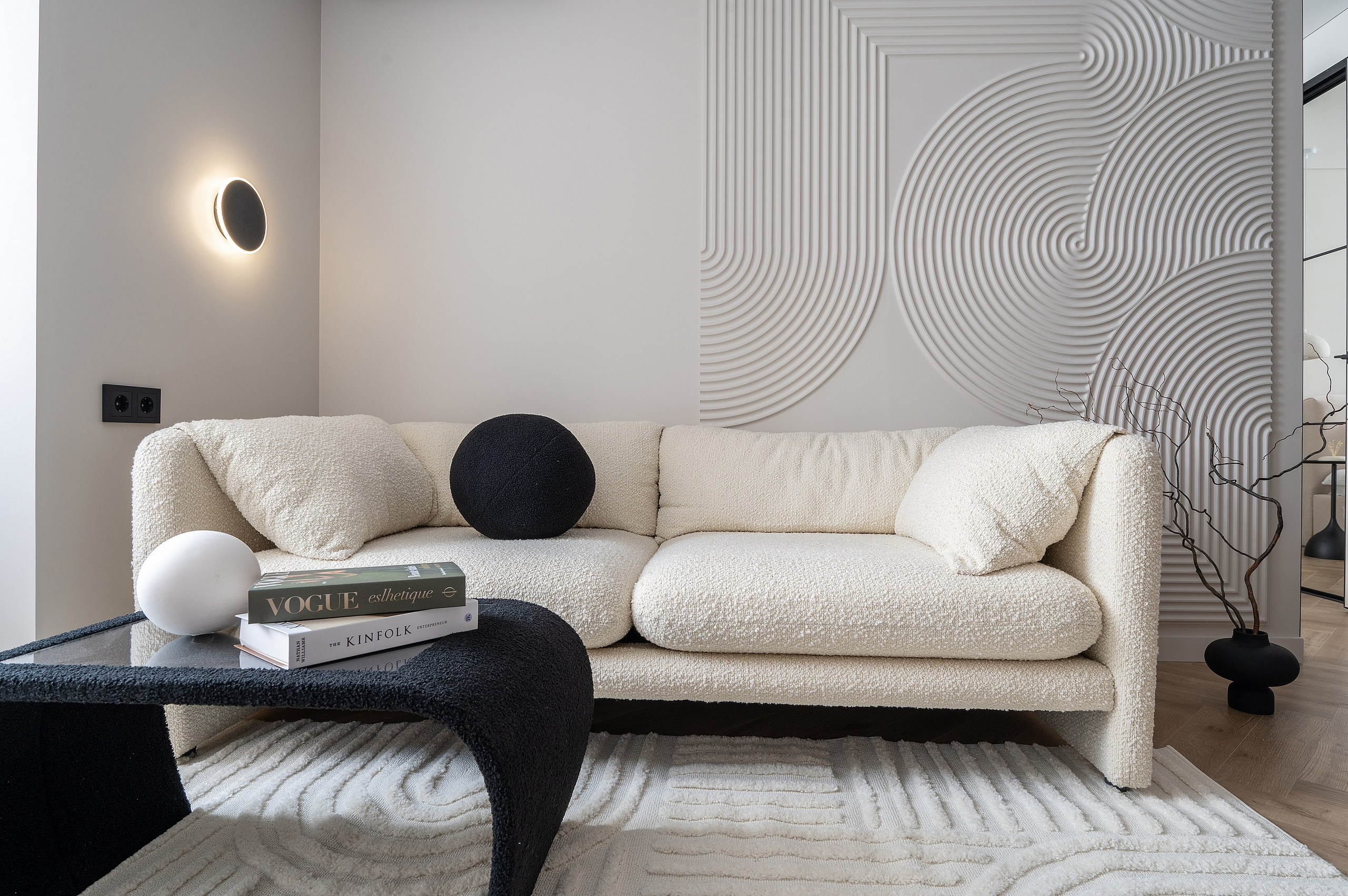 Квартира в ЖК Альпийский квартал. Интерьерный фотограф в Сочи Элина Габриелян