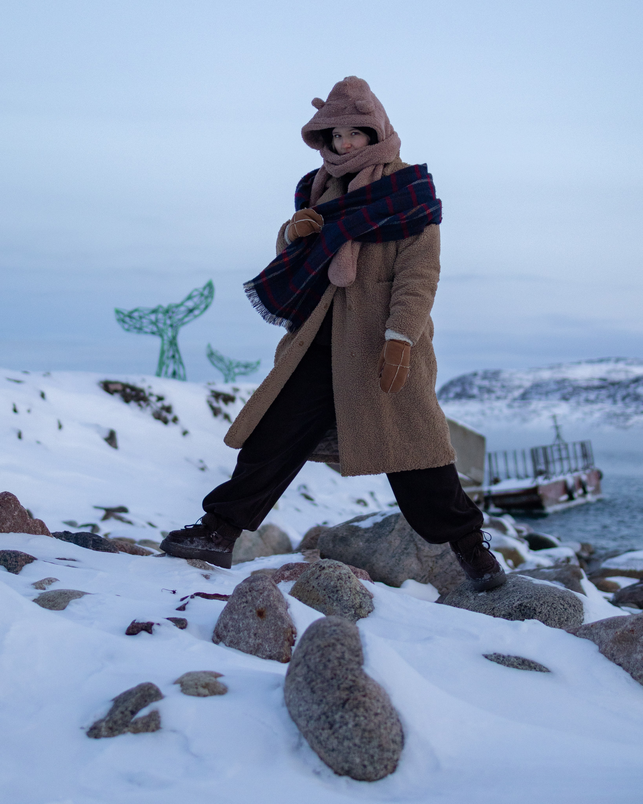 Настя — Мурманск, Териберка. Фотограф Александр Головин