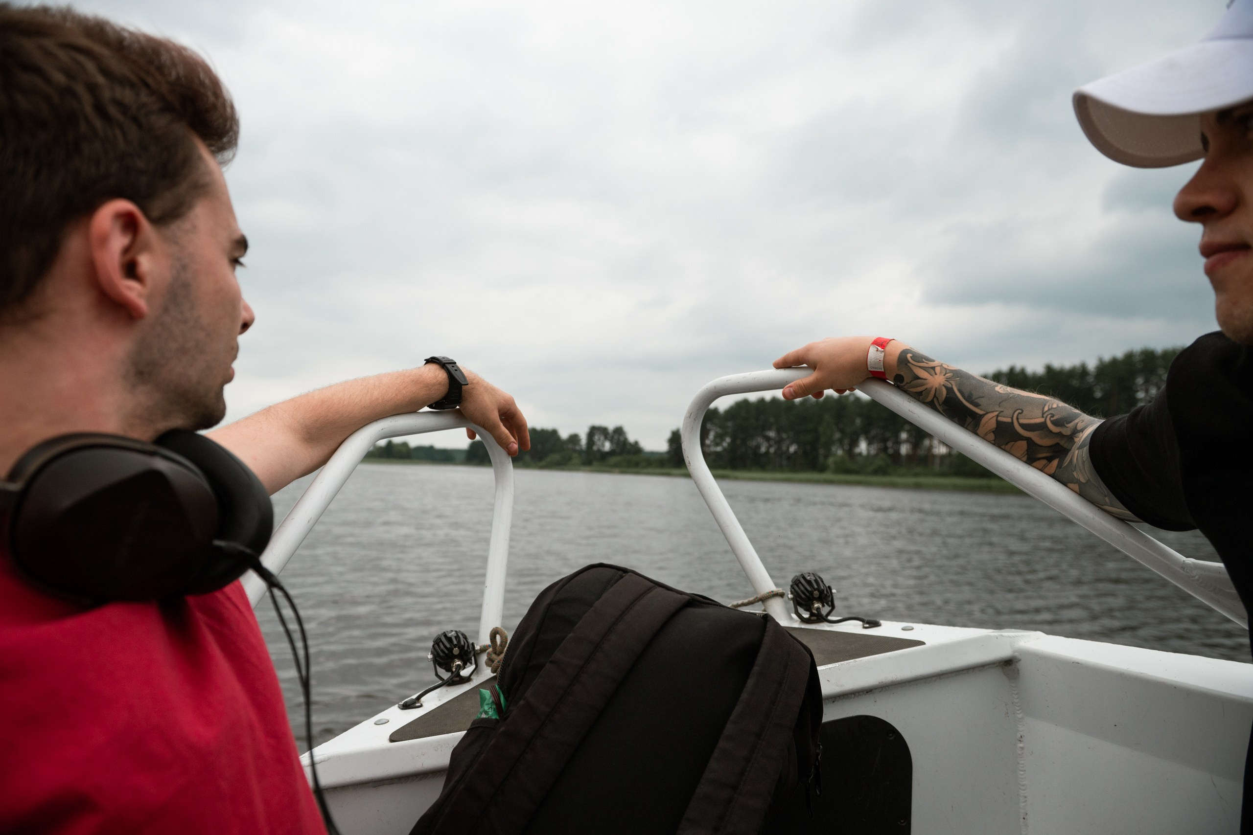Лагерь пиратов для взрослых на острове на Волге. Фотограф Сергей Красильников