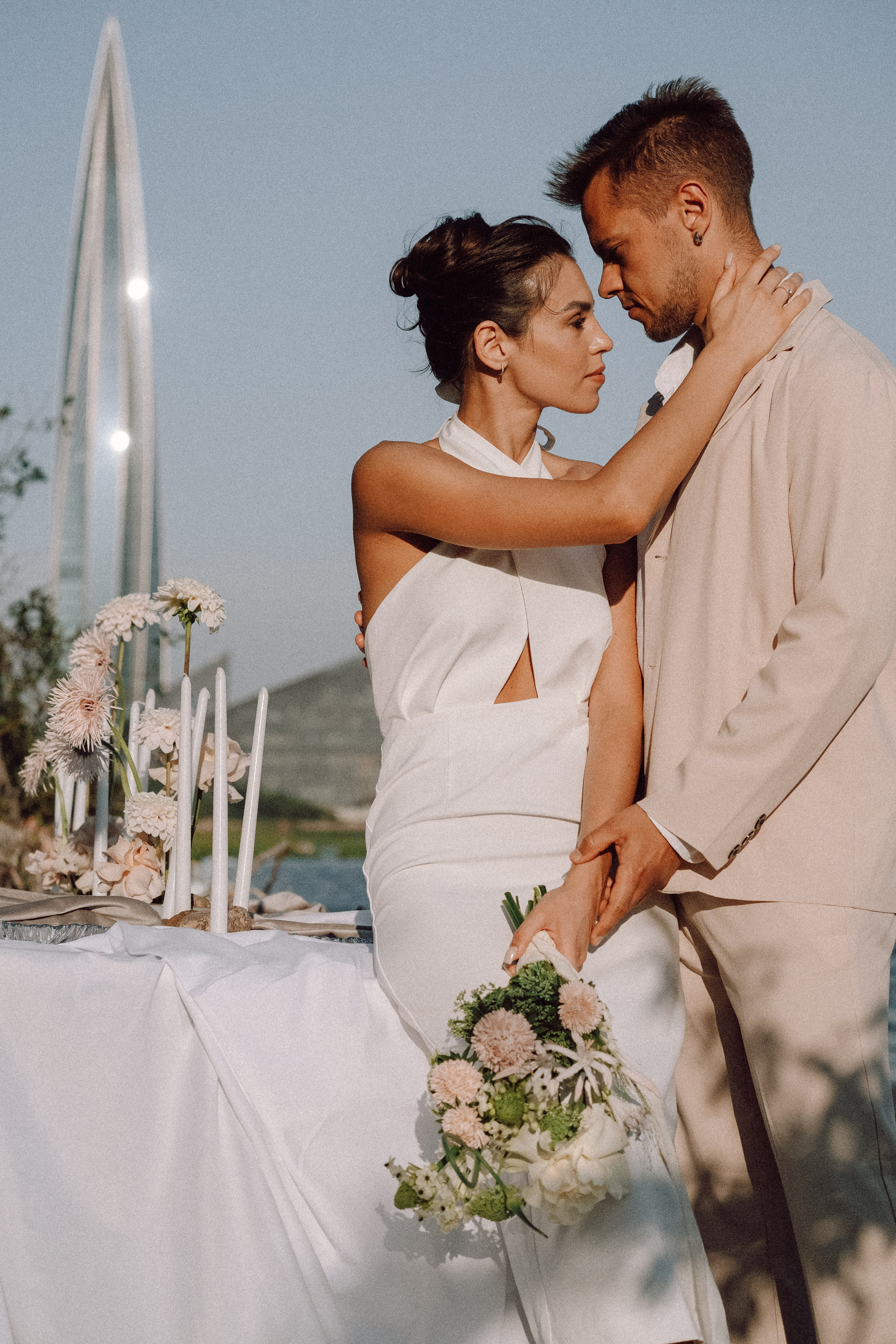 СВАДЕБНАЯ ФОТОСЕССИЯ ВЫЕЗДНОЙ ЦЕРЕМОНИИ (ФИНСКИЙ ЗАЛИВ). Профессиональный фотограф, Санкт-Петербург — Виктория Богомолова