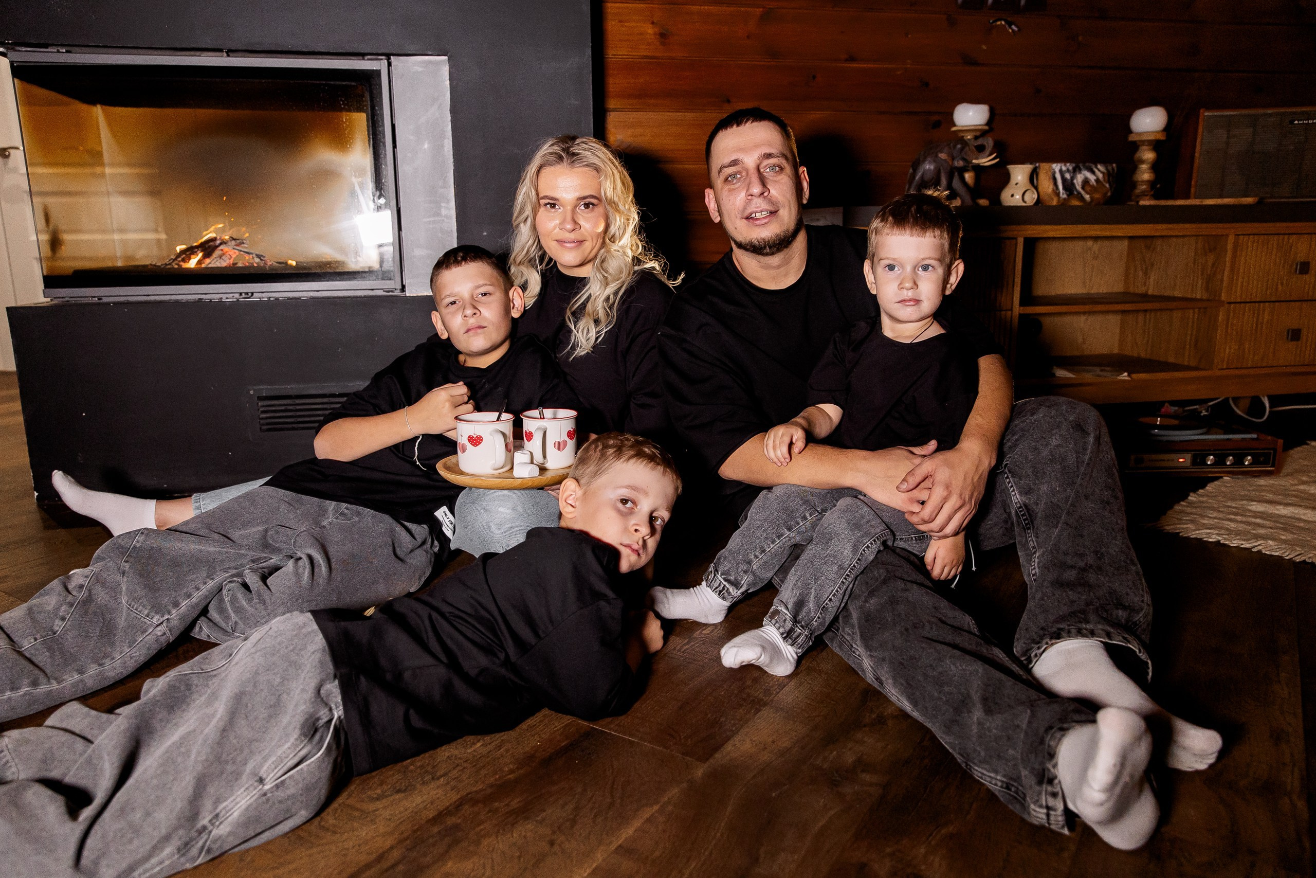 Эдуард и Дарья с сыновьями. Свадебный и семейный фотограф в Челябинске Юлия Ишимова