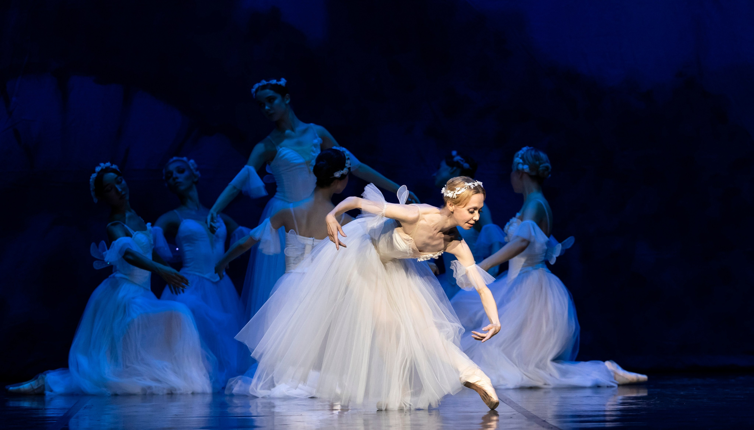 Шопениана театр САЦ для Летних балетных сезонов. Балетный фотограф Москва Майоров Николай