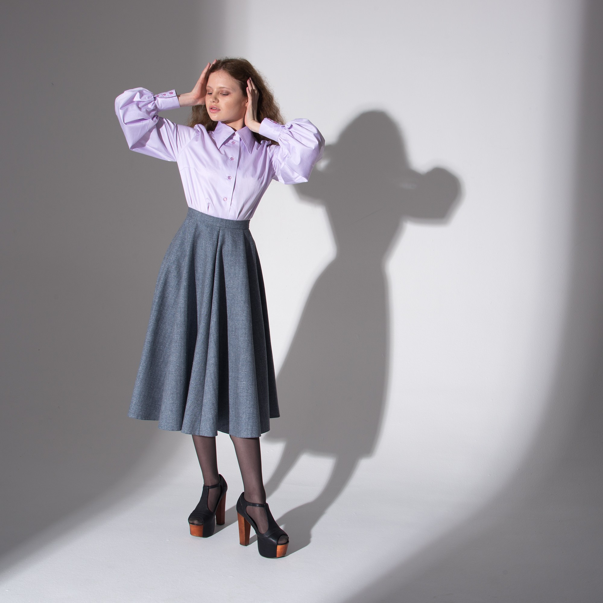 Съемка для бренда одежды. Фотограф Юлия Зимина