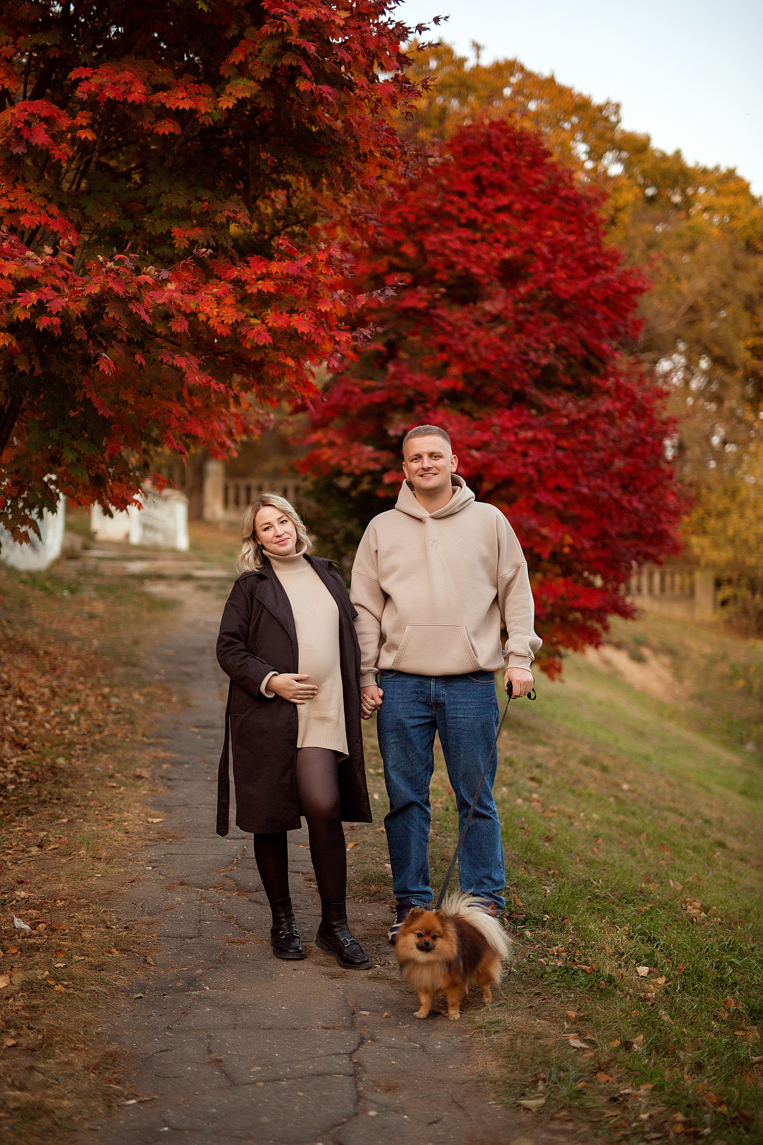 Богдан и Ольга в ожидании малыша. Людмила Далидович топовый семейный фотограф Находка/Владивосток