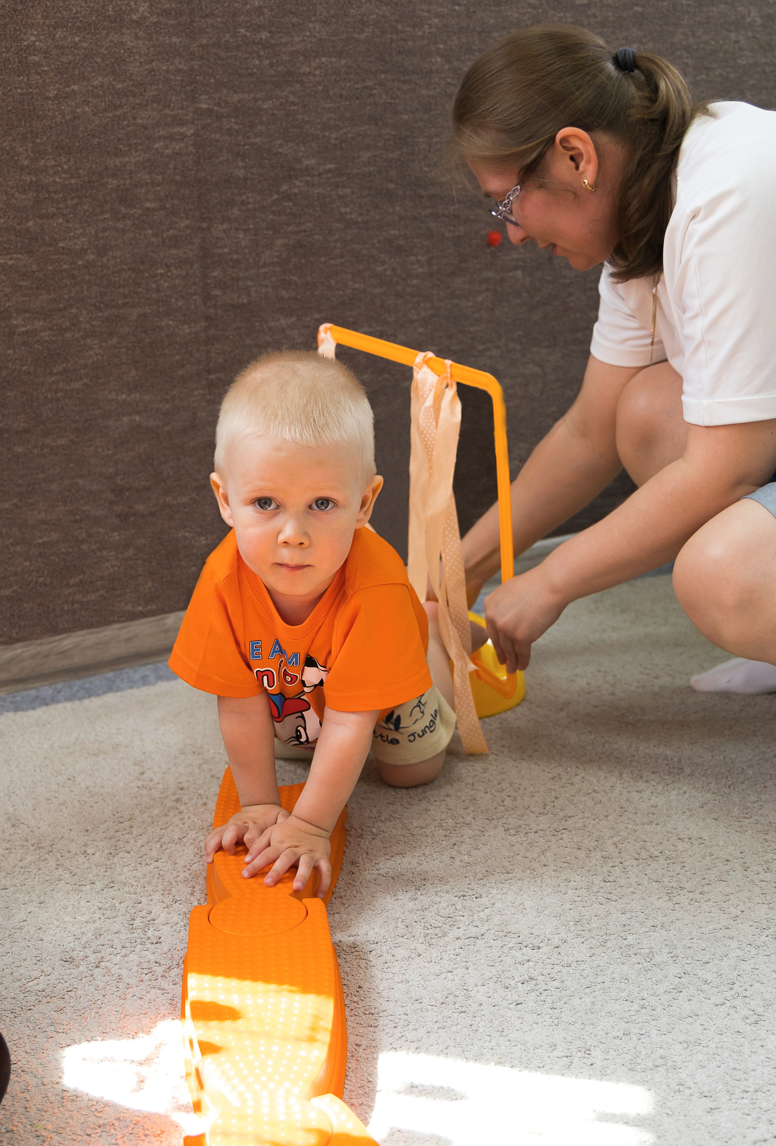 — Оранжевое занятие в Детском клубе «Буквашка» в Жуковском