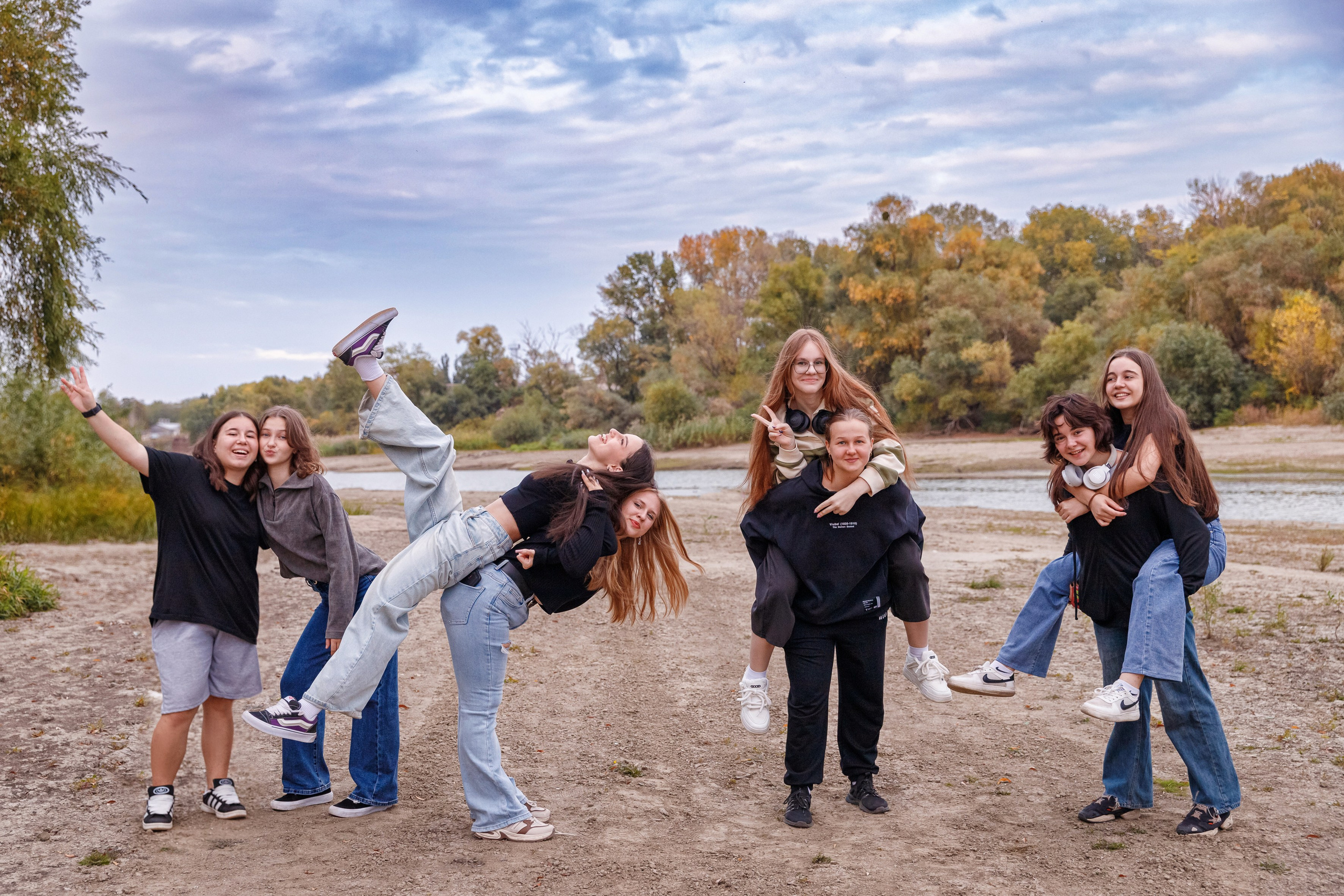 Пикник. Пашковская переправа. Марина Ушакова. Фотограф. Выпускные альбомы. г. Краснодар