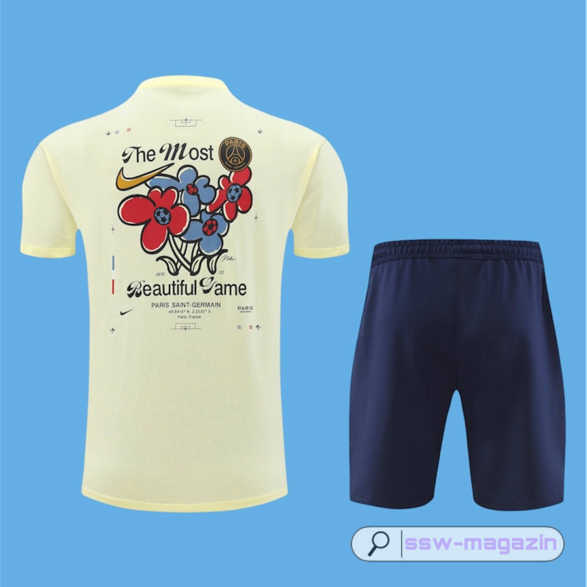 Форма PSG 2024-2025 из хлопка купить. Футбольный магазин — ssw_magazin