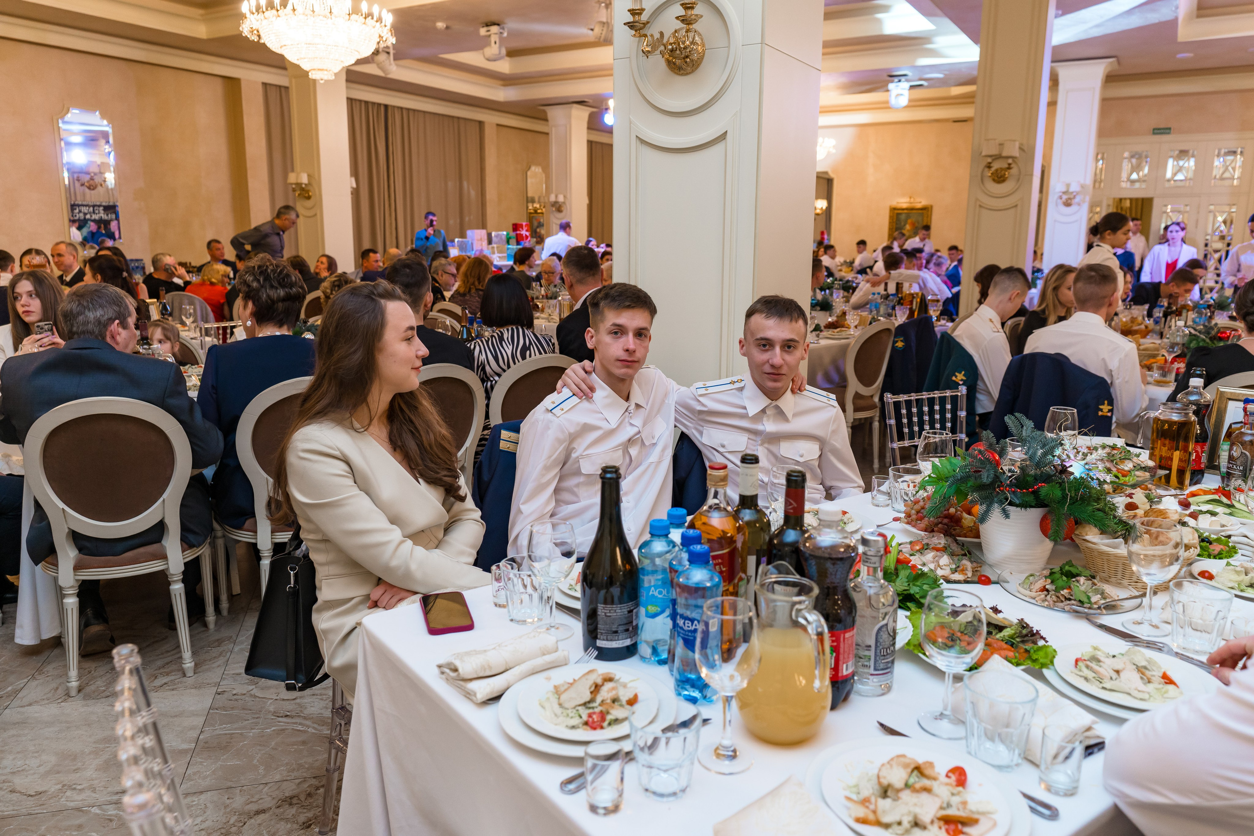 Фотосъемка выпуска военной академии и вручение дипломов