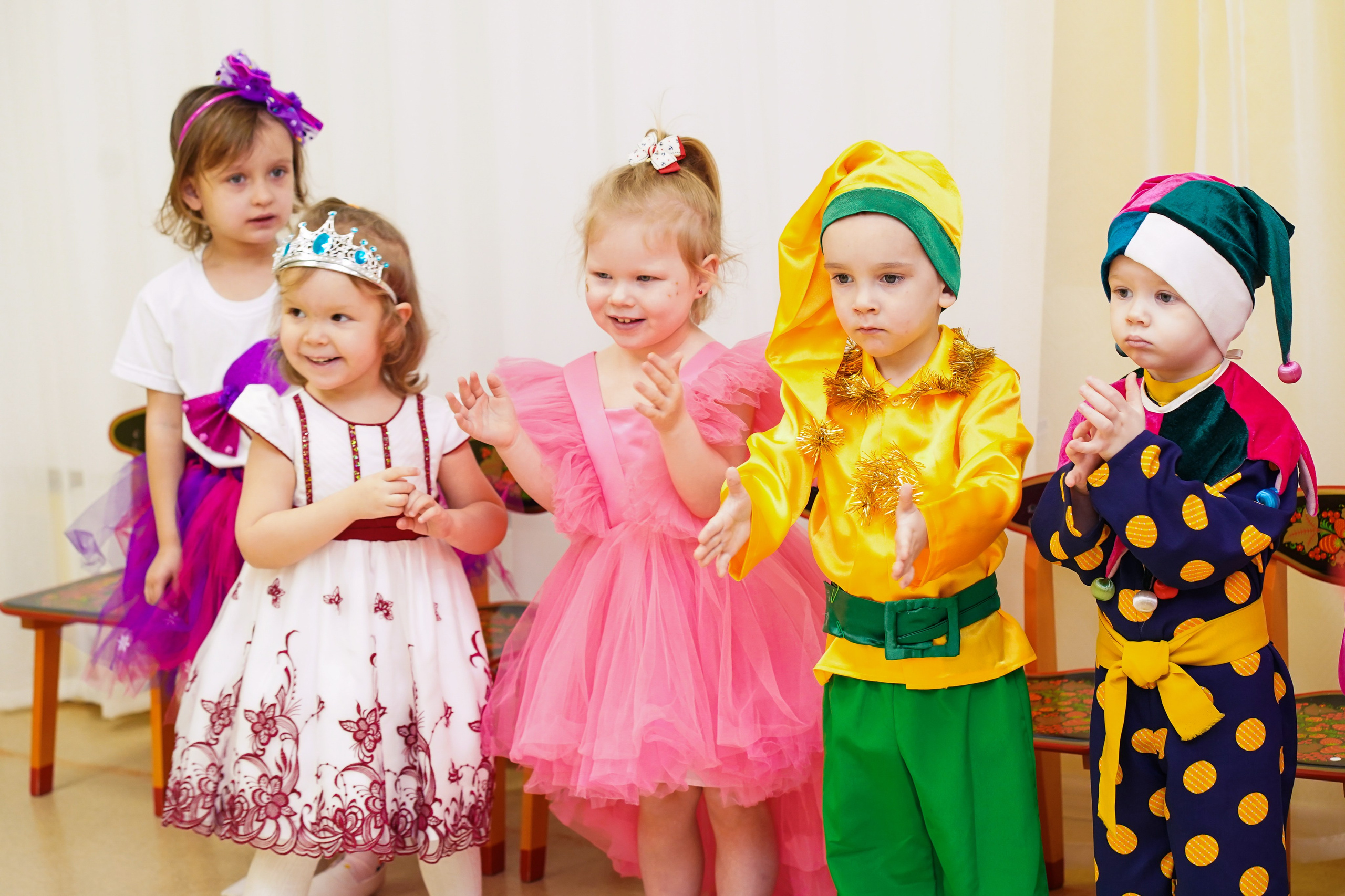 Новогодний утренник в садике. Семейный и портретный фотограф в Екатеринбурге Анна Лобанова