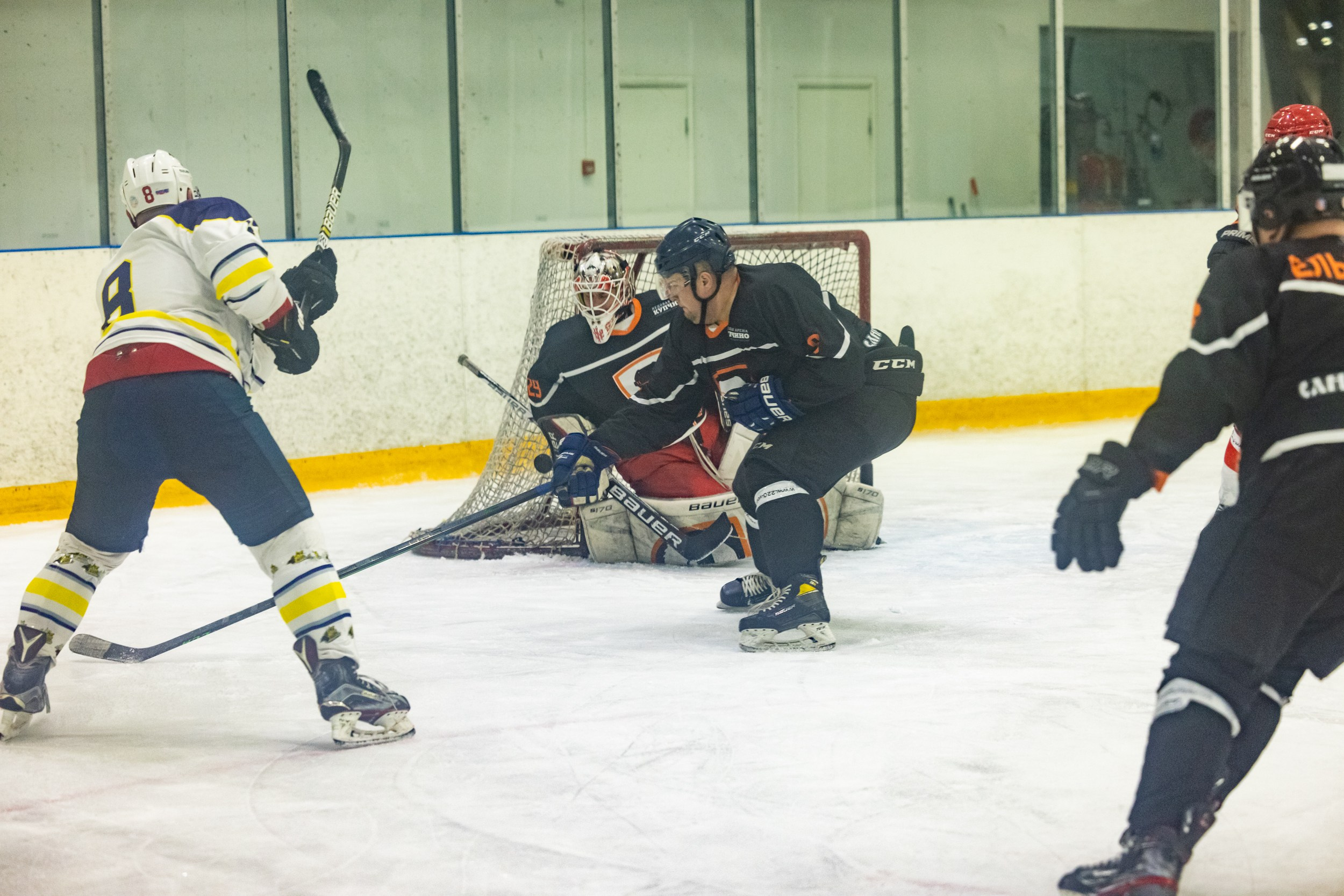 ХК Бульдозер — ХК Добрыня. Фотограф Александр Заломаев