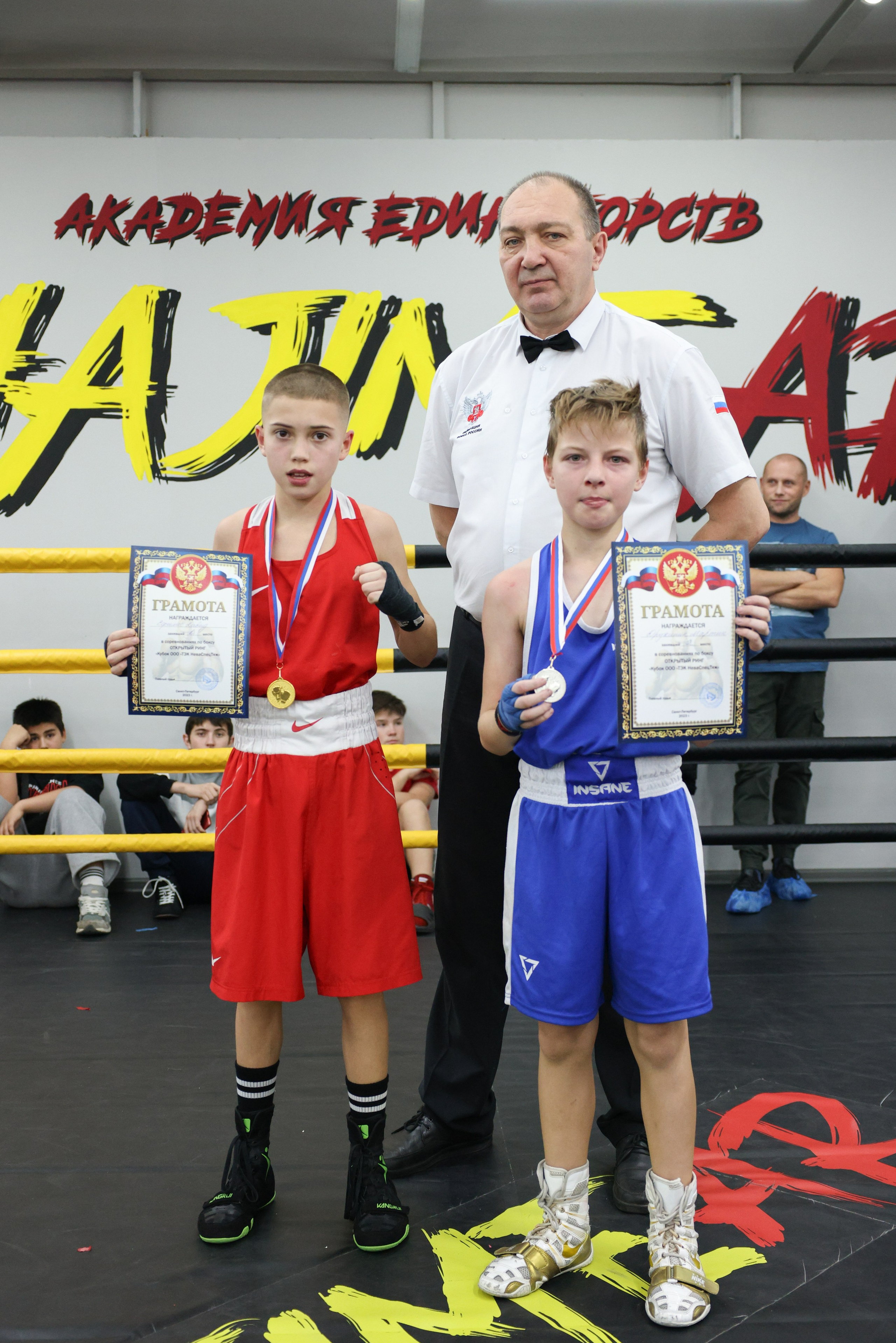 Открытый ринг «кубок ООО «ТЭК НеваСпецТяж». Фотограф Александр Заломаев