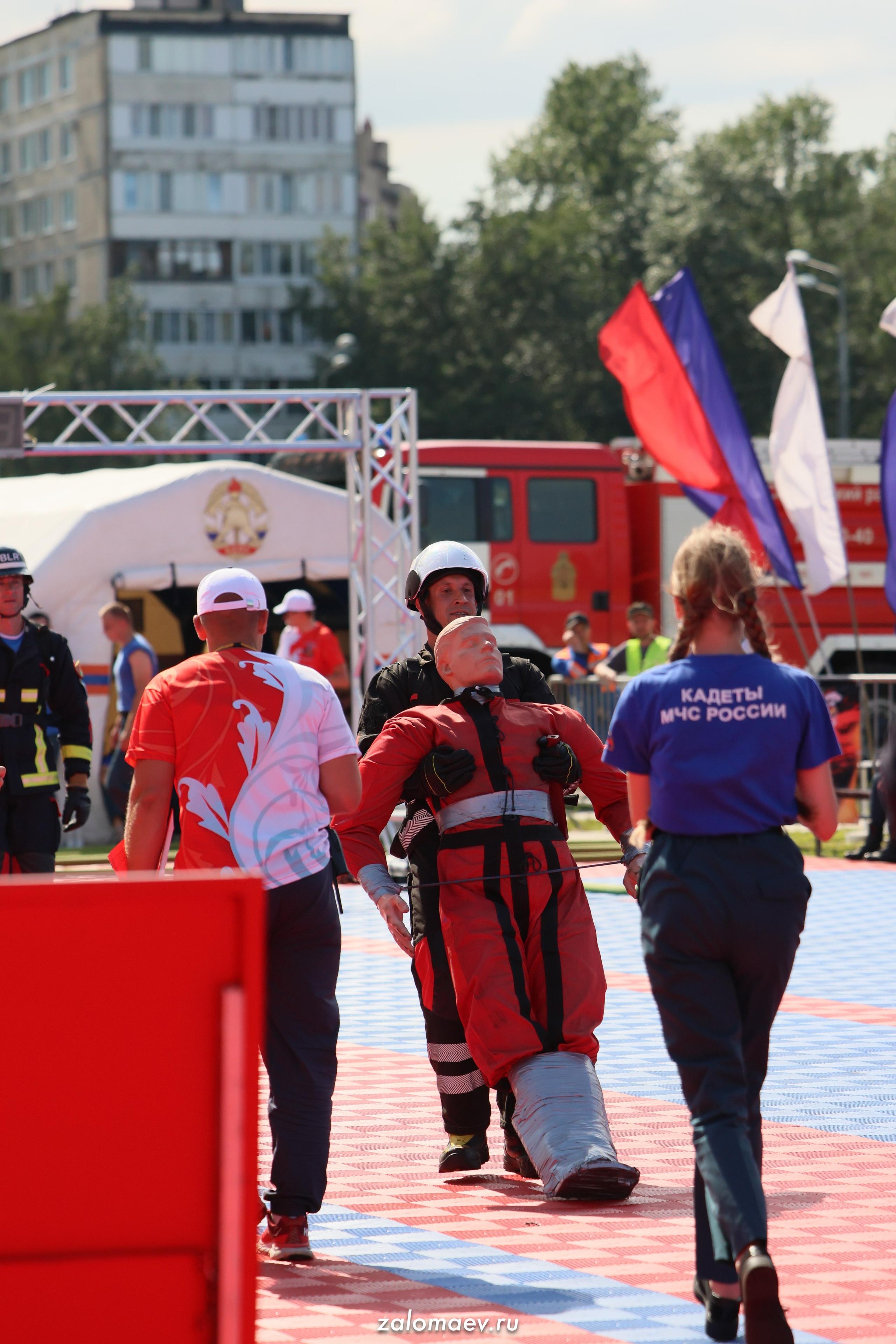 Сильнейший пожарный. Фотограф Александр Заломаев