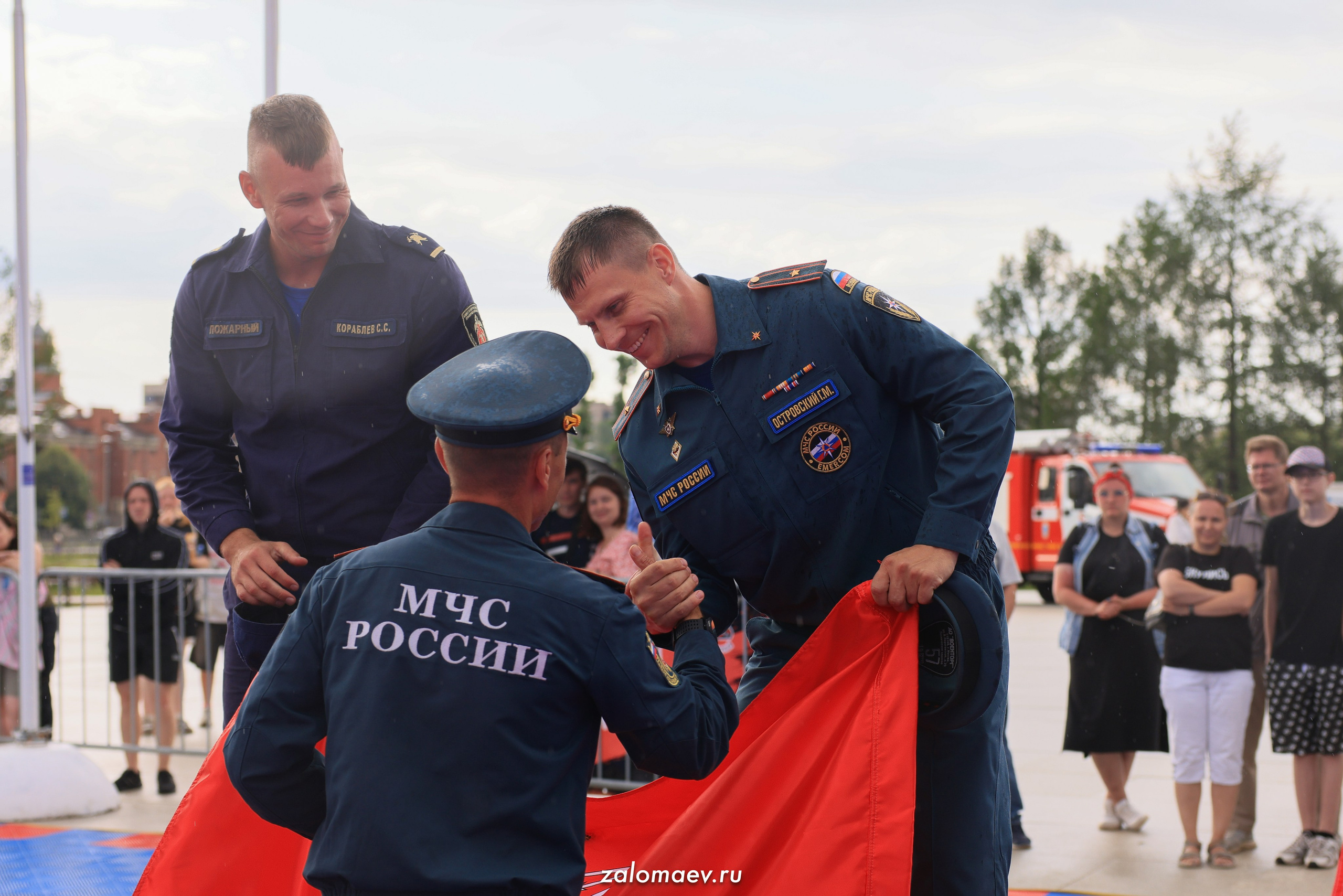 Сильнейший пожарный. Фотограф Александр Заломаев