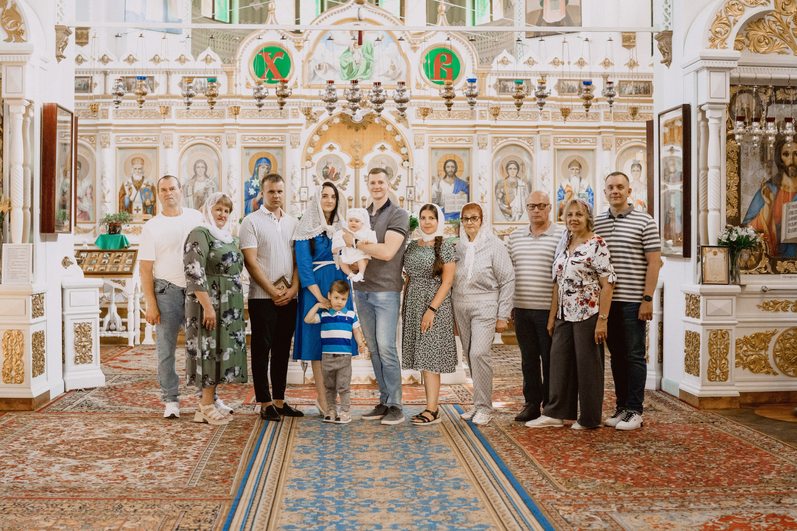Крещение в храме Св. Спиридона Тримифунтского г. Ломоносов. Семейный фотограф и видеограф Алёна Ким