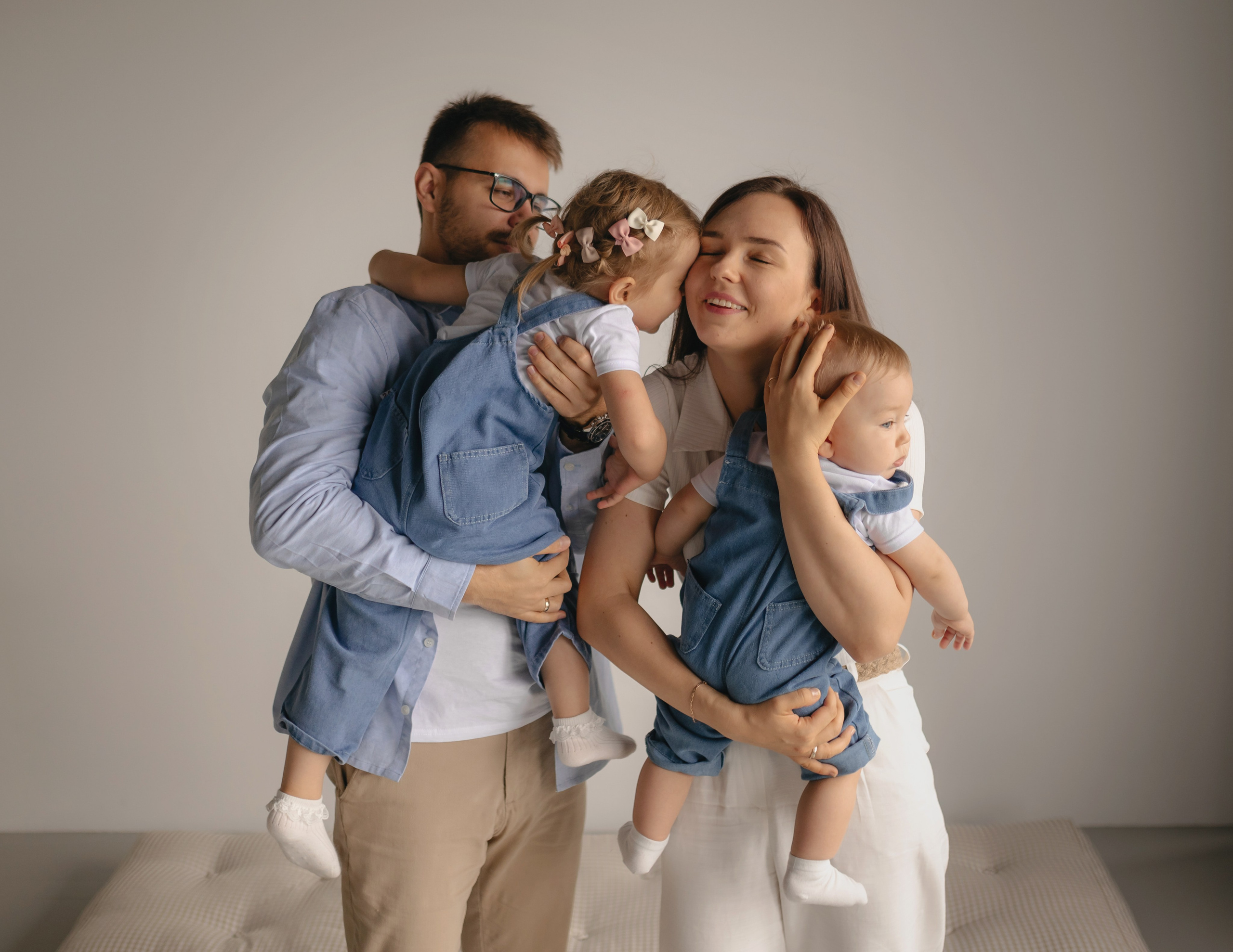 Мария, Василий, Есения и Миша. Семейный и портретный фотограф Нижний Новгород